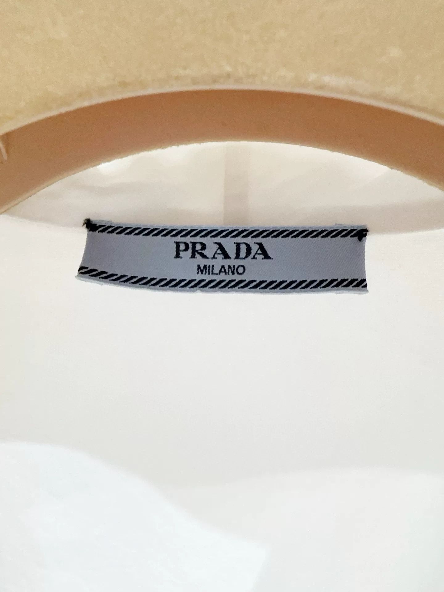 Prada Prada Ribbon Shirt Size S / US 4 / IT 40 - 2 Thumbnail