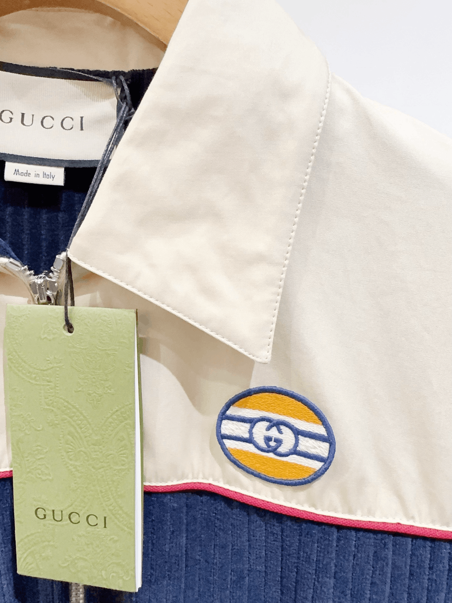 Gucci Gucci Blue Velvet Coat Size US S / EU 44-46 / 1 - 4 Thumbnail