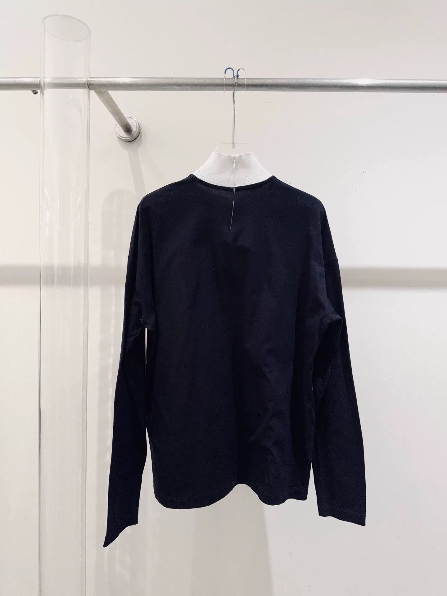 Prada Prada Black Long-Sleeve Top Size US S / EU 44-46 / 1 - 3 Thumbnail