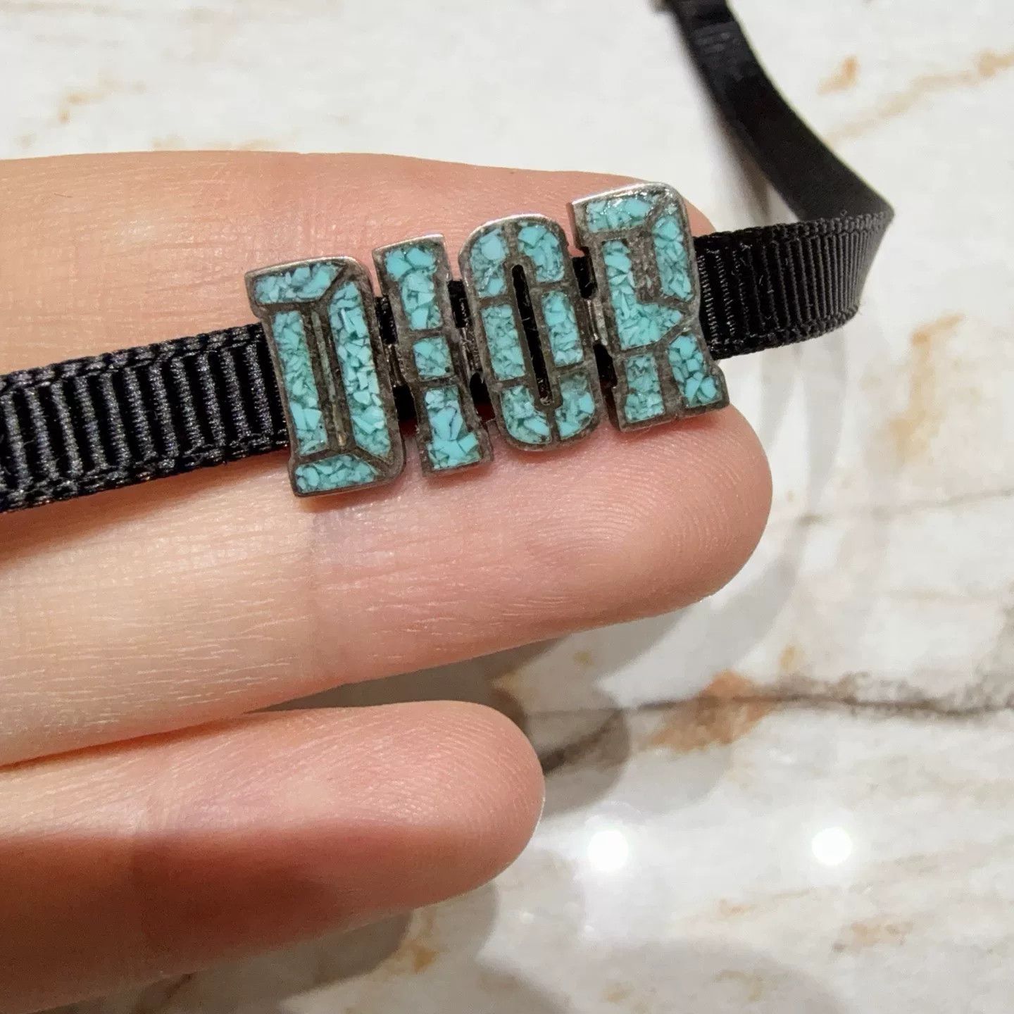 Dior Dior Turquoise Necklace Size ONE SIZE - 4 Thumbnail