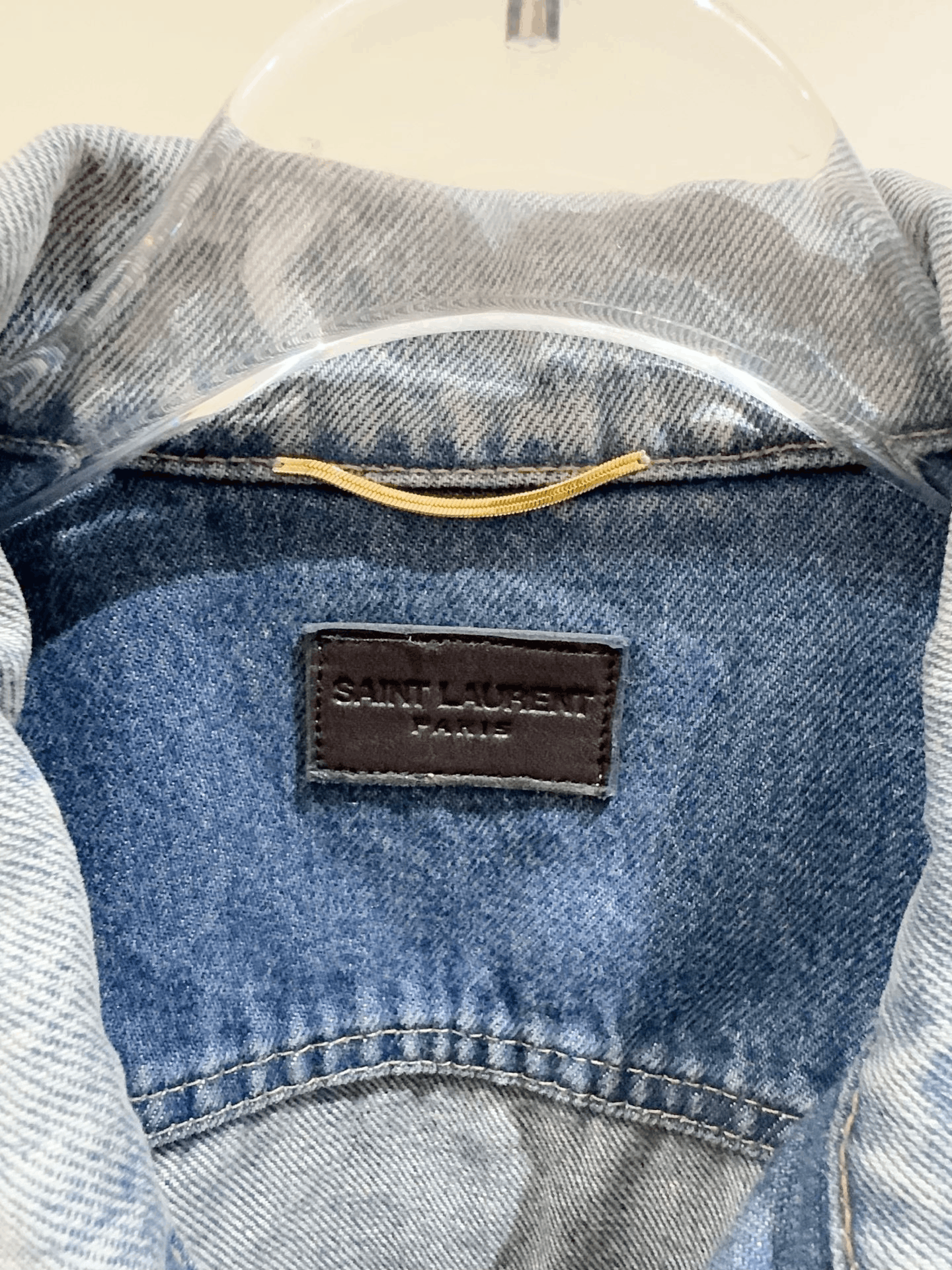 Saint Laurent Paris Saint Laurent SLP Denim Jacket Size US S / EU 44-46 / 1 - 3 Thumbnail