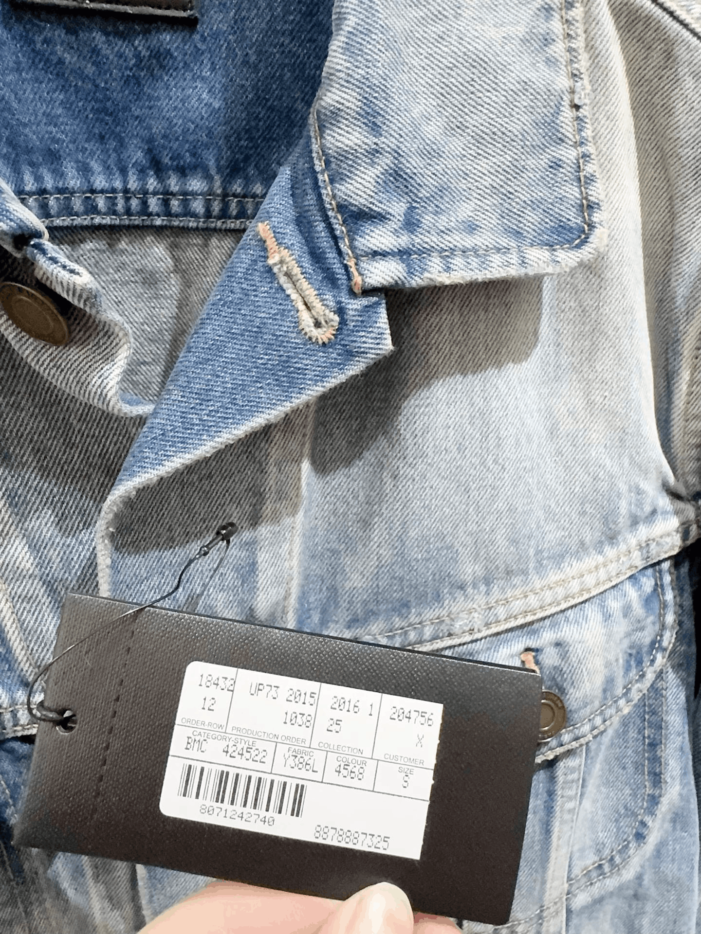 Saint Laurent Paris Saint Laurent SLP Denim Jacket Size US S / EU 44-46 / 1 - 2 Thumbnail