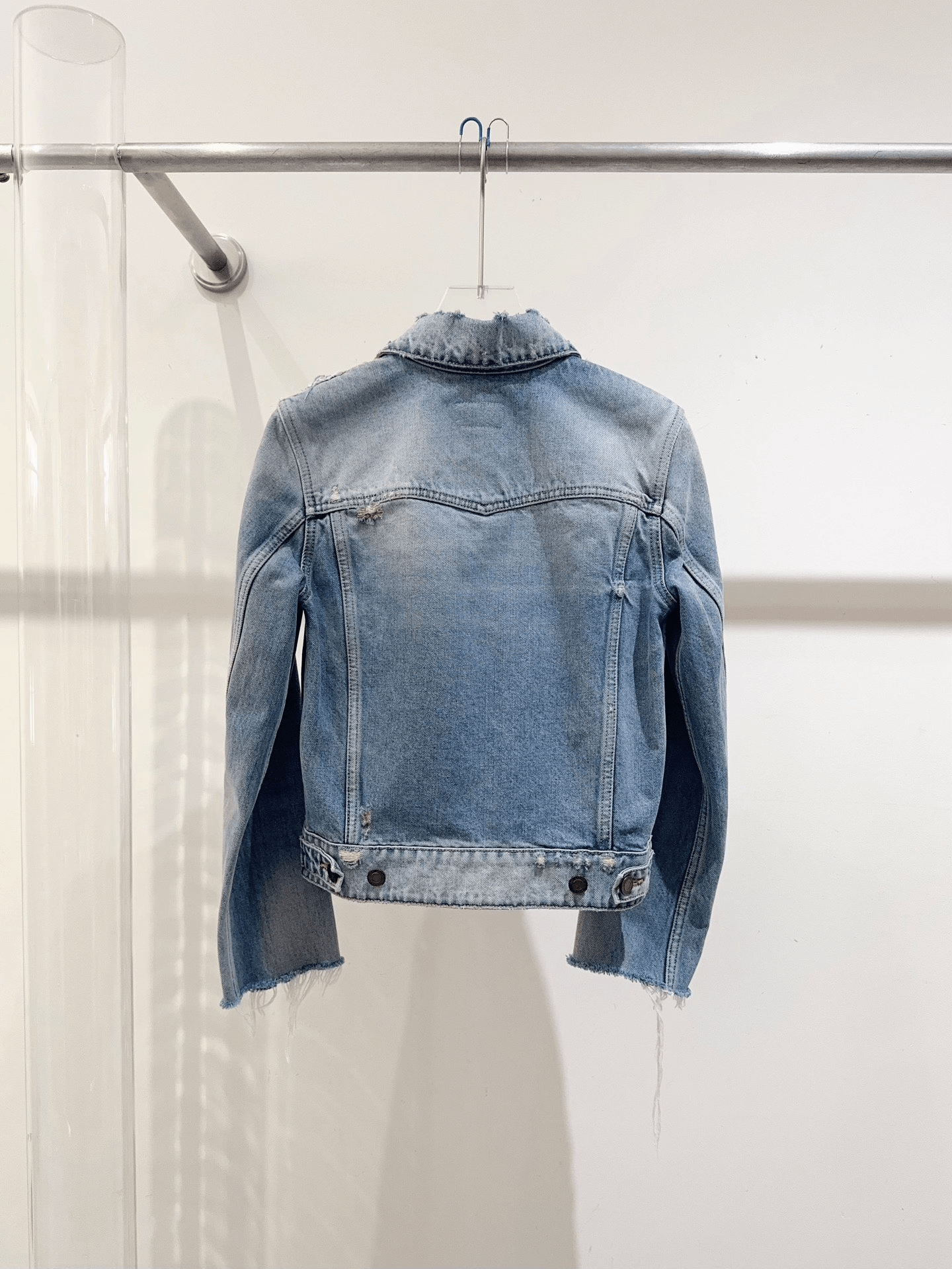Saint Laurent Paris SLP Saint Laurent Denim Jacket Size XS / US 0-2 / IT 36-38 - 3 Thumbnail
