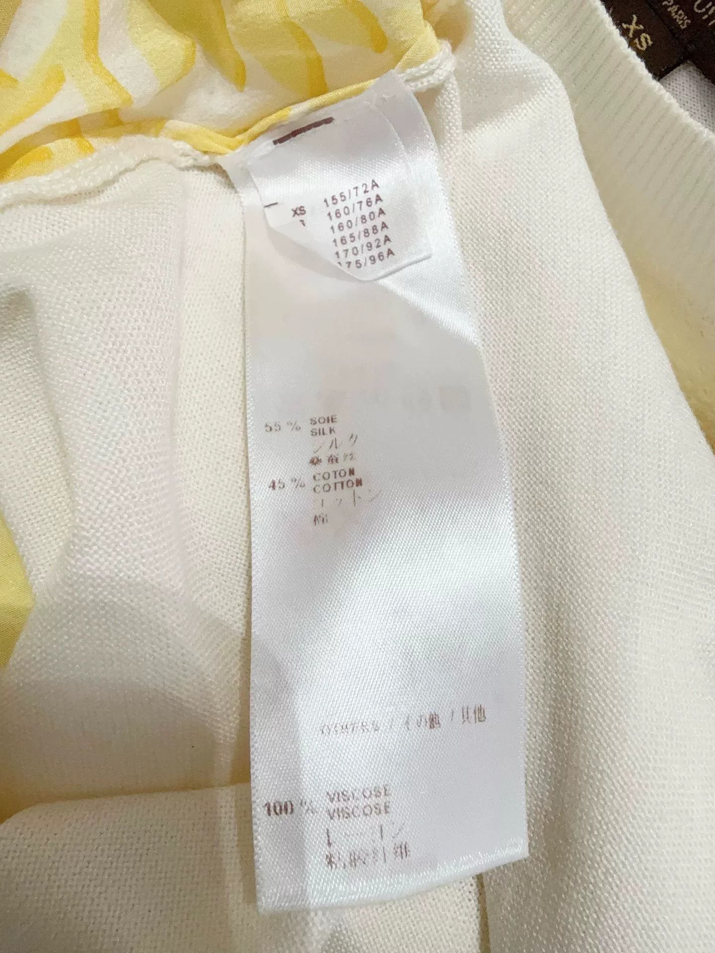 Louis Vuitton Louis Vuitton Women's Cotton Silk Top Size XS / US 0-2 / IT 36-38 - 4 Thumbnail