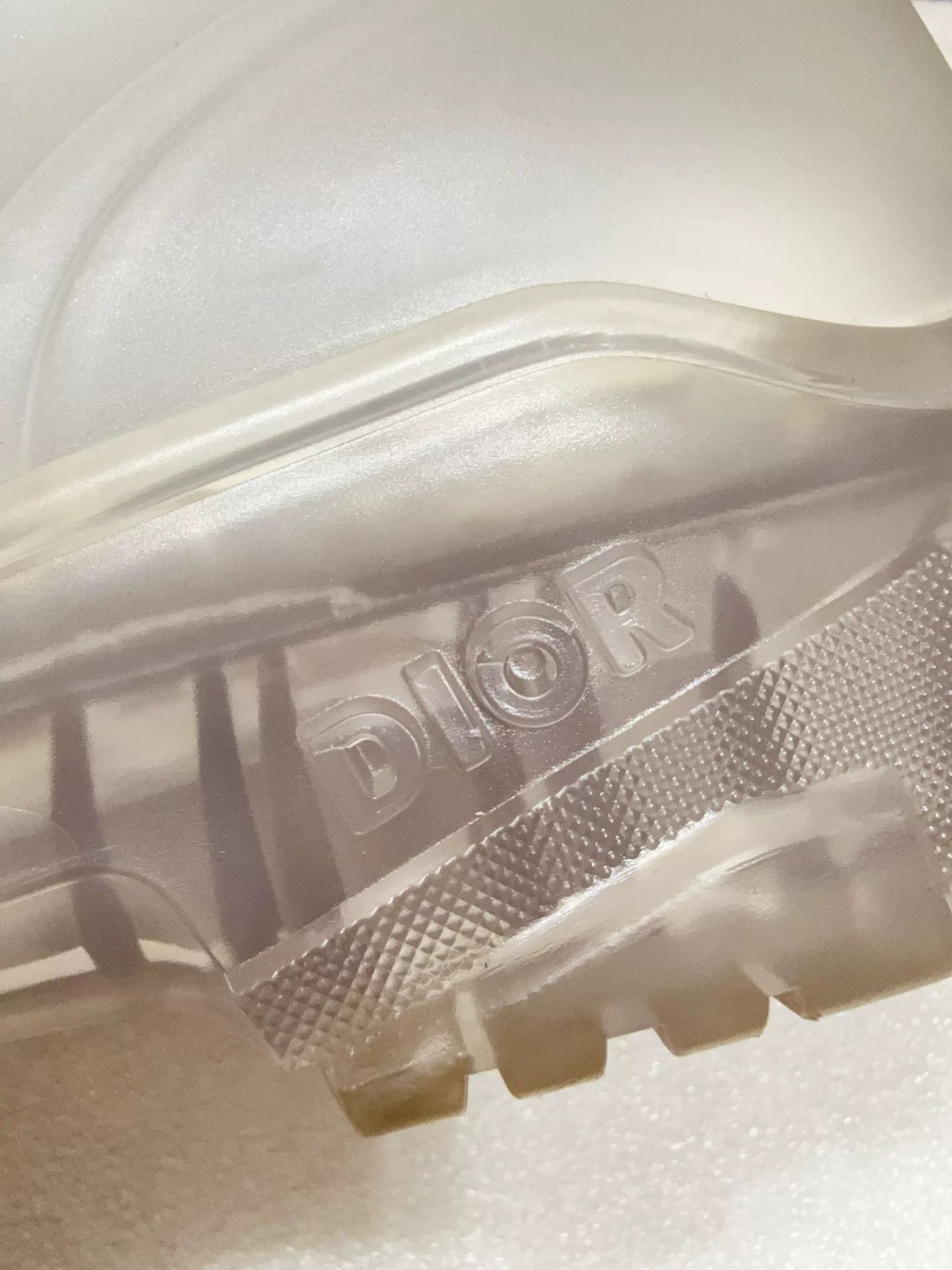 Dior Dior Men's Transparent Rain Boots Size US 8 / EU 41 - 4 Thumbnail