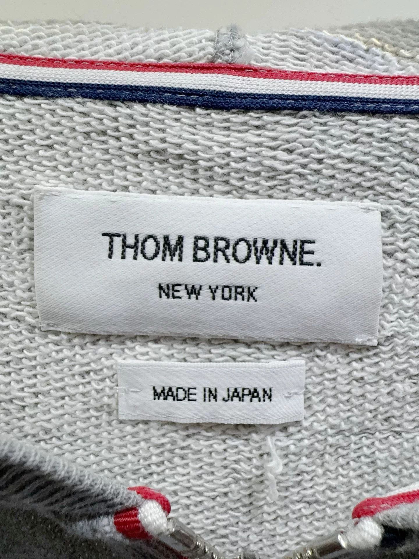 Thom Browne Thom Browne Gray Hooded Cardigan Size US XS / EU 42 / 0 - 3 Thumbnail