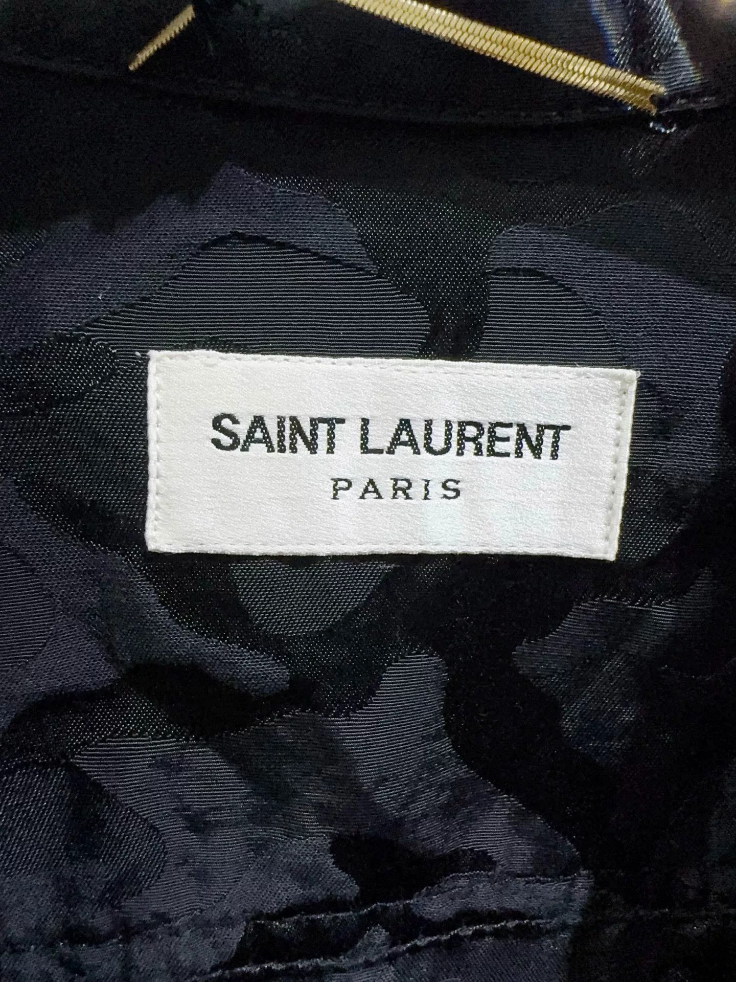 Saint Laurent Paris Saint Laurent Black Jacket Size US XS / EU 42 / 0 - 3 Thumbnail