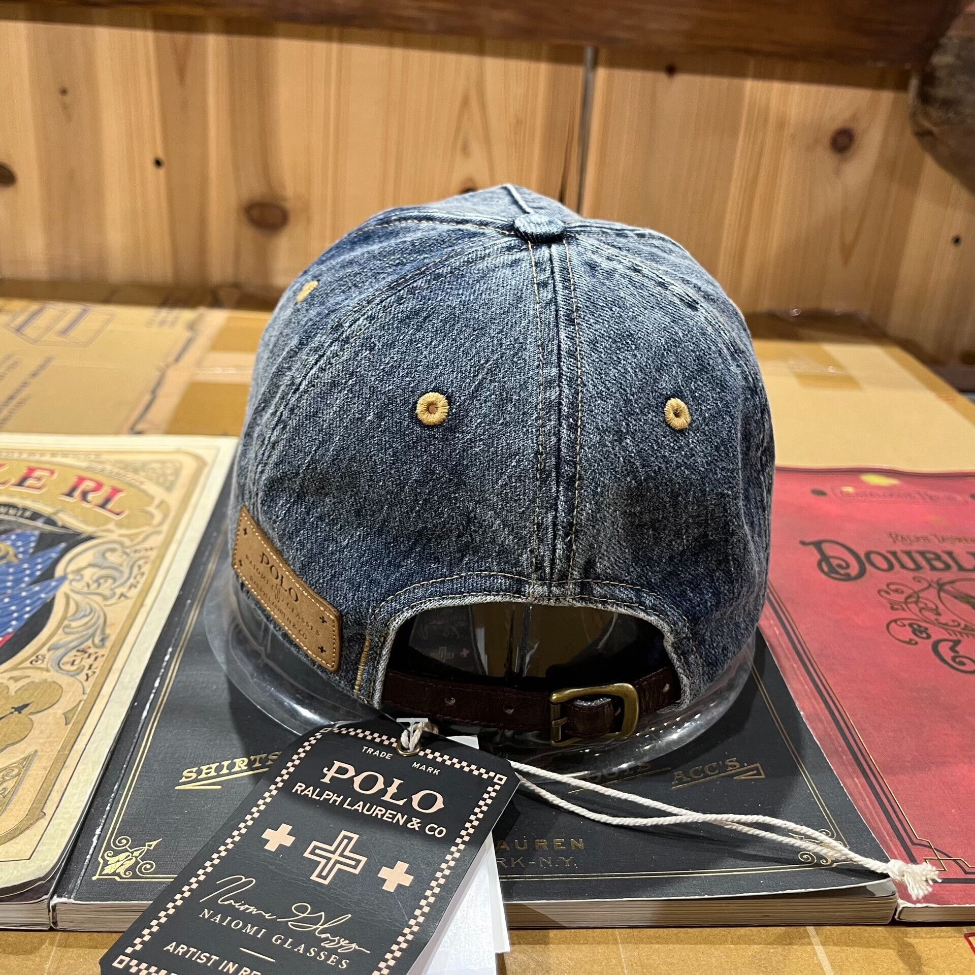 RRL Ralph Lauren Double RL Ralph Lauren Baseball Cap Size ONE SIZE - 3 Thumbnail