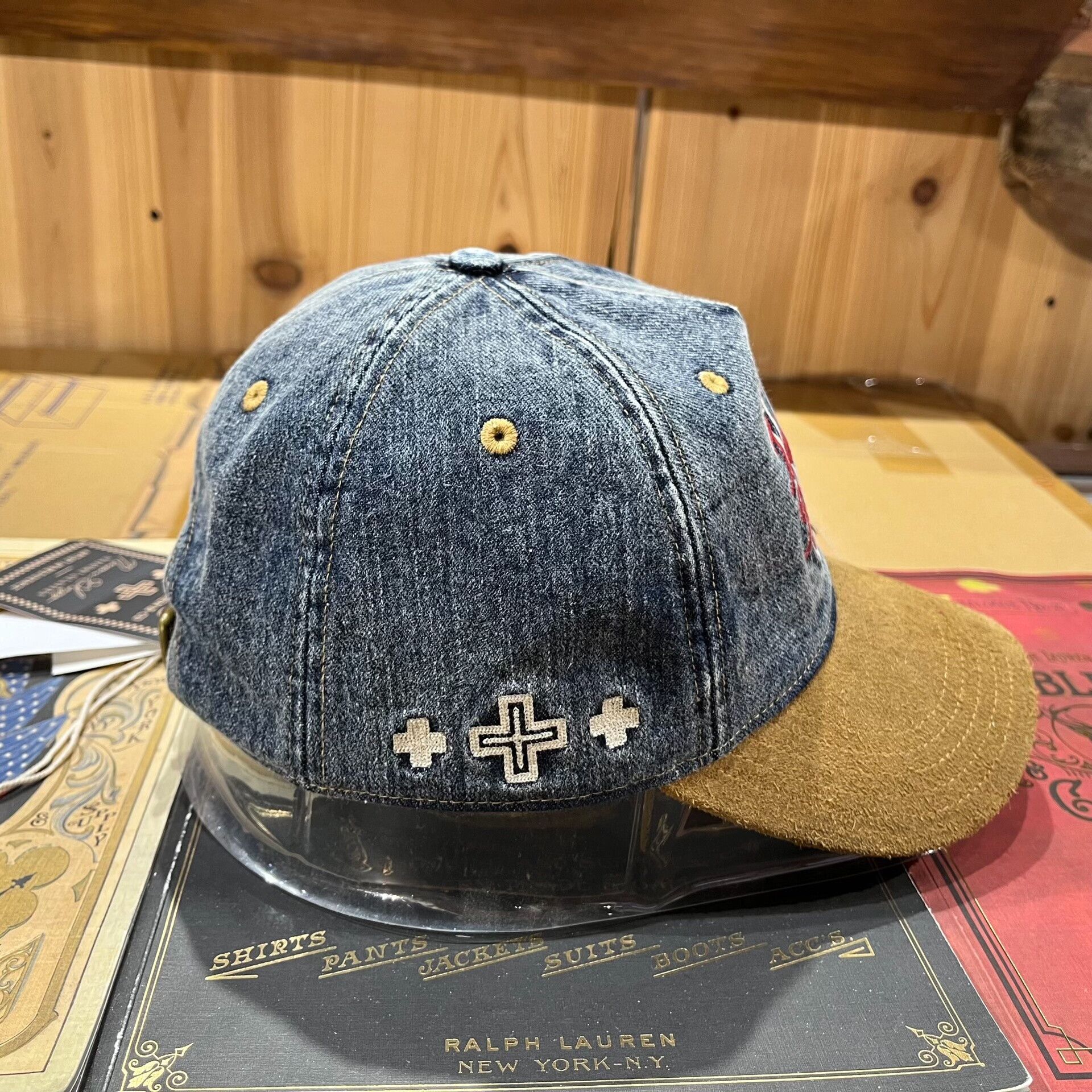 RRL Ralph Lauren Double RL Ralph Lauren Baseball Cap Size ONE SIZE - 4 Thumbnail