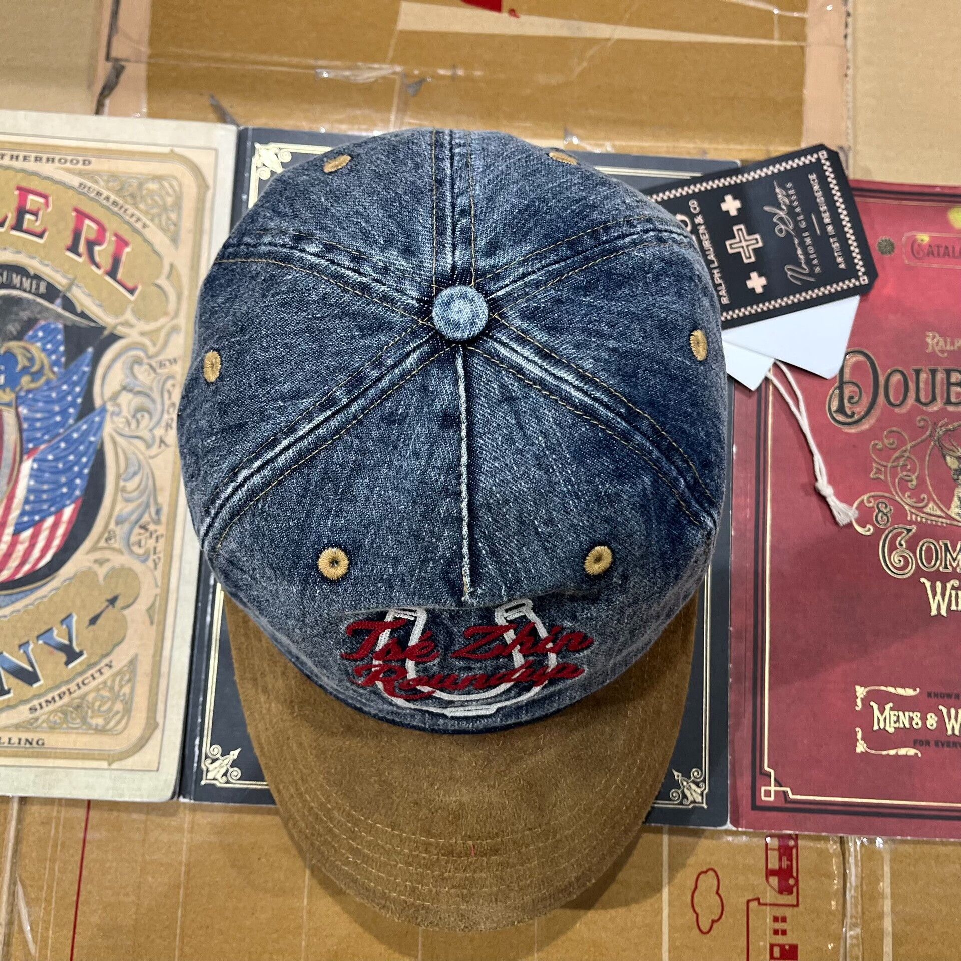 RRL Ralph Lauren Double RL Ralph Lauren Baseball Cap Size ONE SIZE - 6 Thumbnail