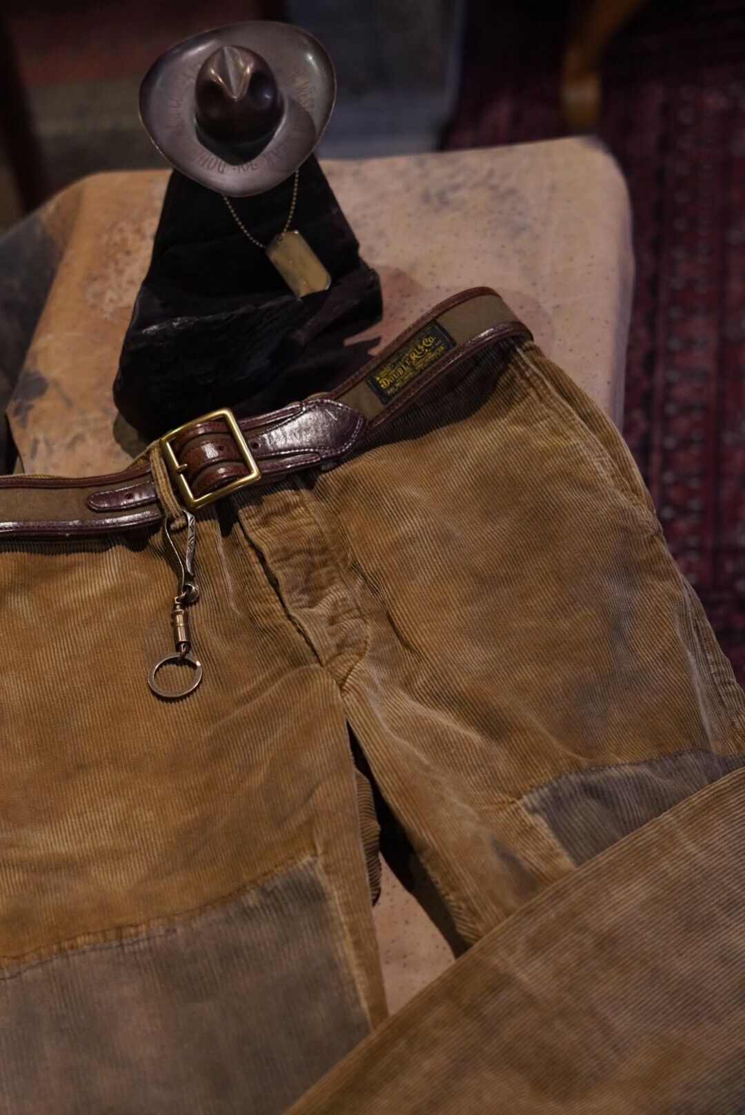 RRL Ralph Lauren Limited Edition Canvas Leather Belt Size ONE SIZE - 9 Thumbnail