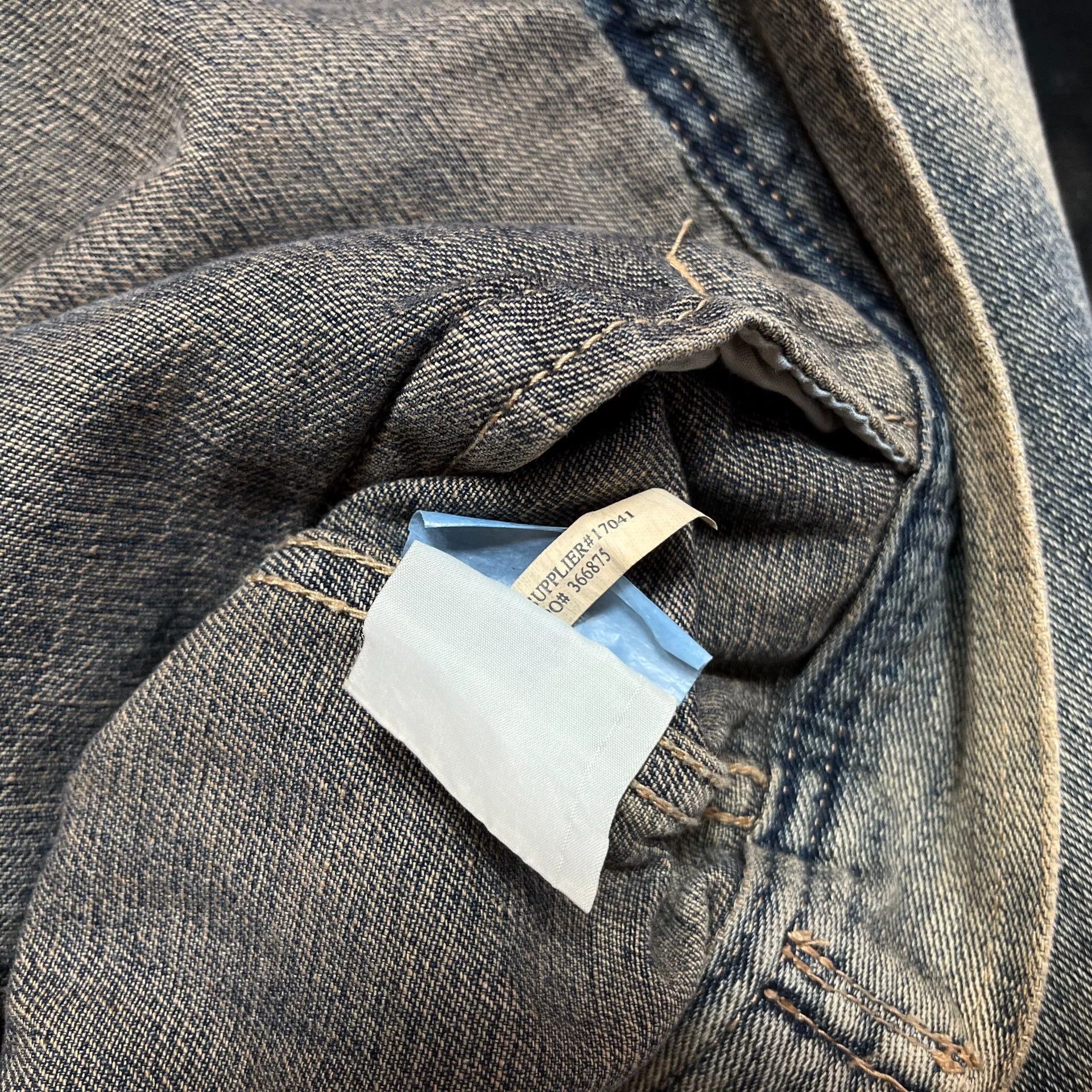 RRL Ralph Lauren Distressed Denim Jacket by Ralph Lauren Size US L / EU 52-54 / 3 - 4 Thumbnail