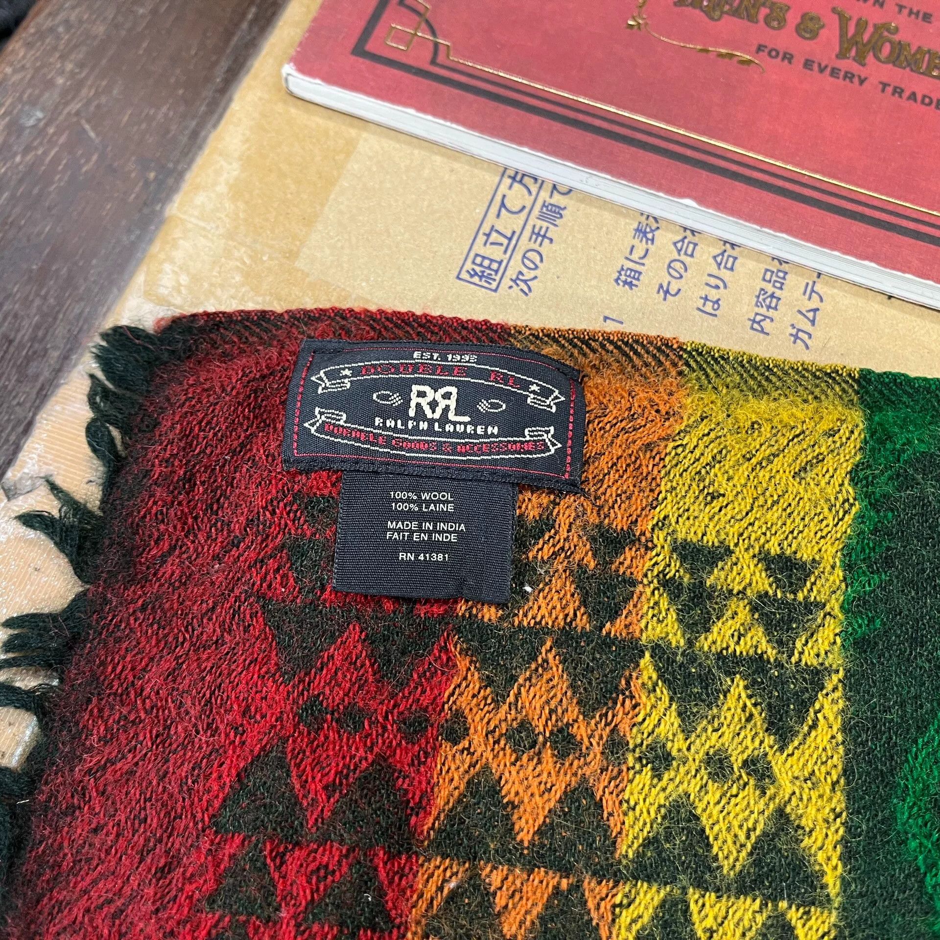 RRL Ralph Lauren RRL Wool Scarf by Ralph Lauren Size ONE SIZE - 2 Thumbnail