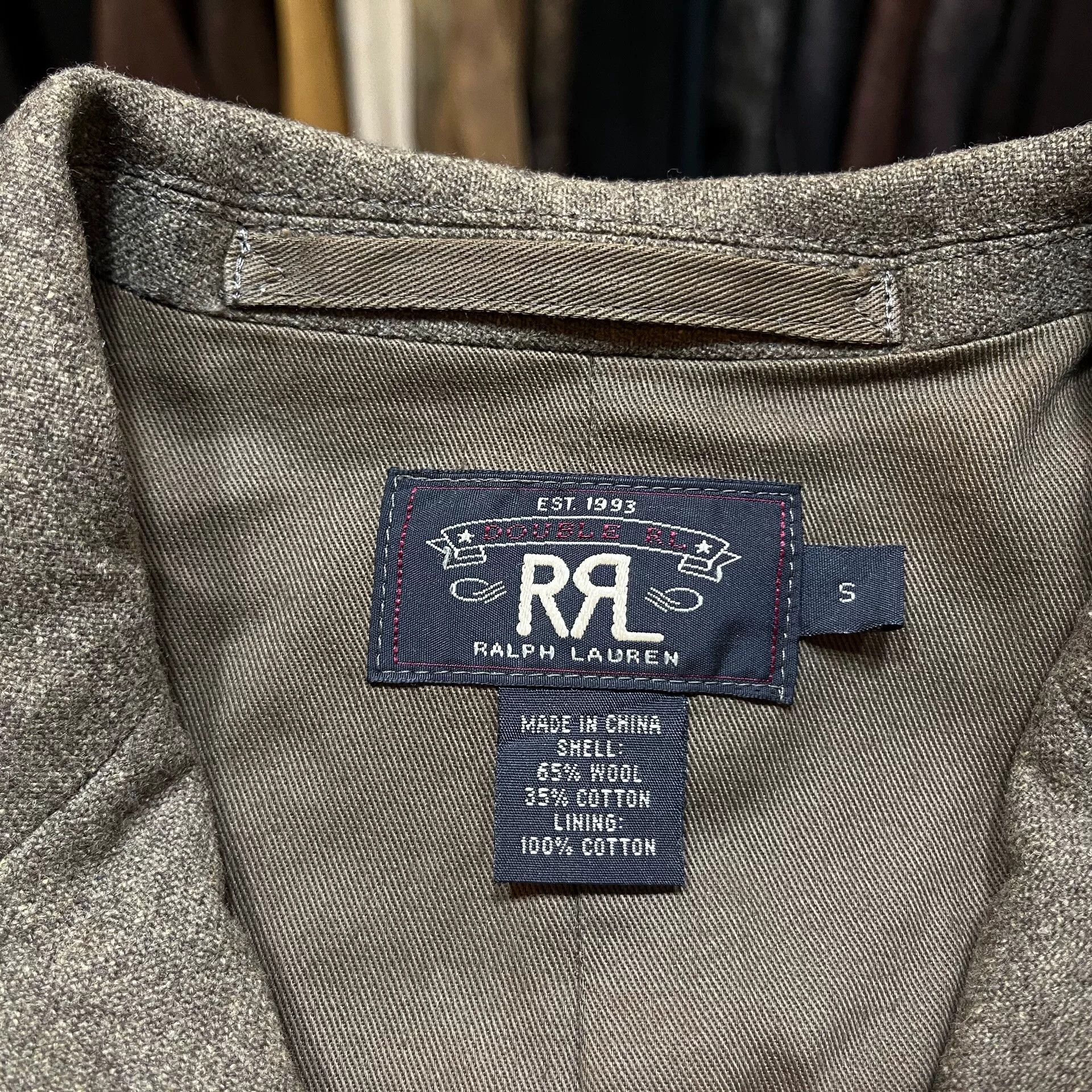 RRL Ralph Lauren RRL Wool Suit Jacket by Ralph Lauren Size US S / EU 44-46 / 1 - 3 Thumbnail