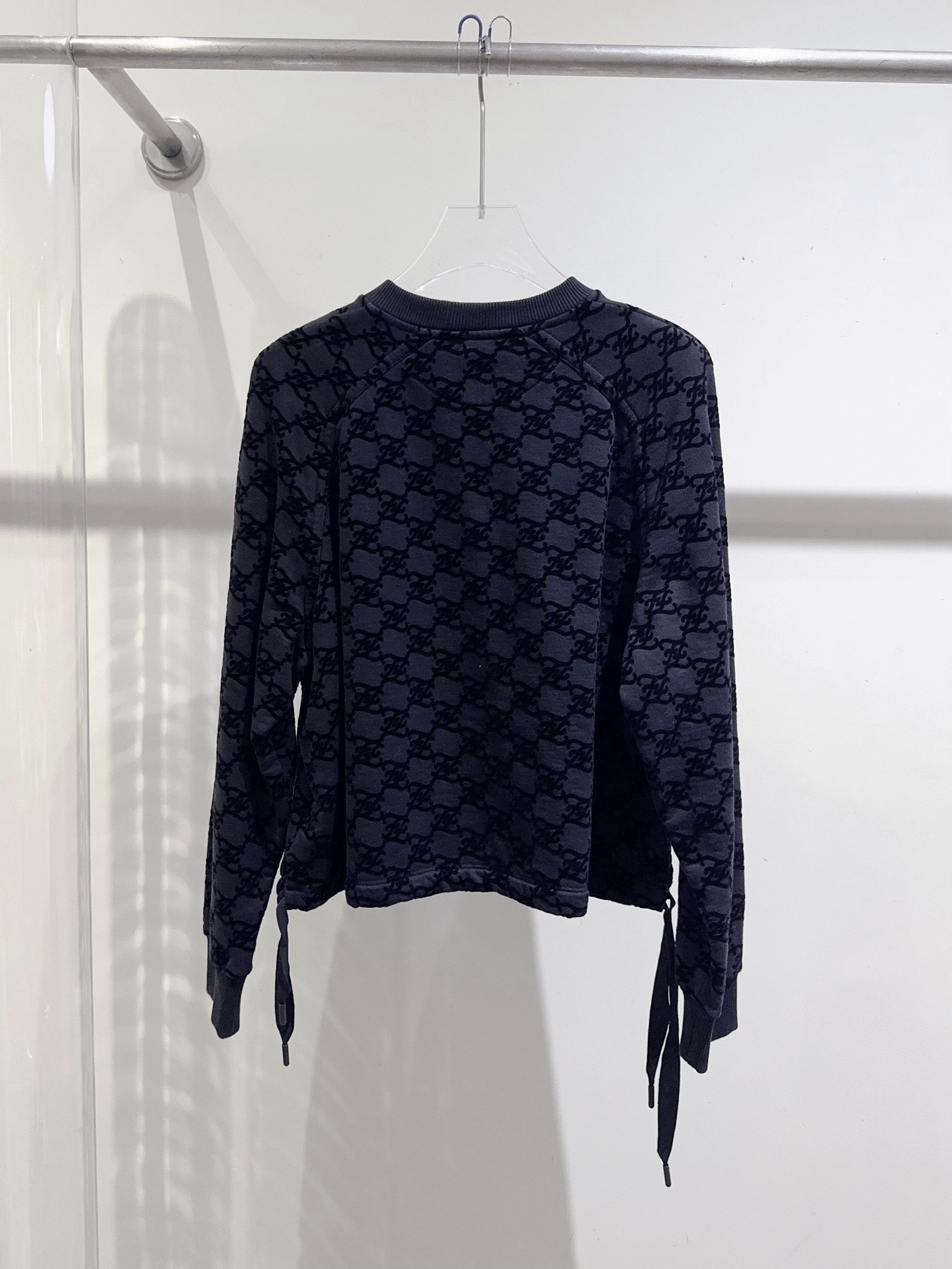 Fendi Fendi Flocked Logo Sweatshirt Size S / US 4 / IT 40 - 6 Thumbnail