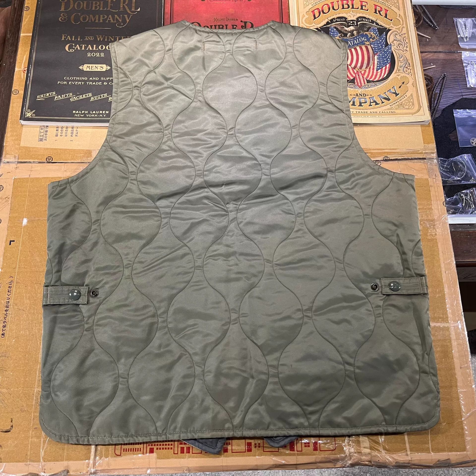 RRL Ralph Lauren Double RL Ralph Lauren Work Vest Size US M / EU 48-50 / 2 - 2 Thumbnail
