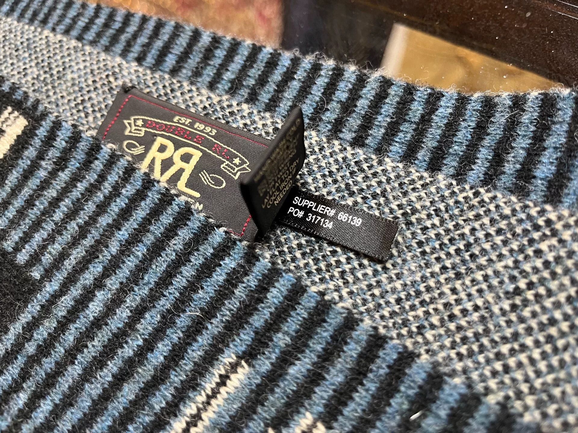 RRL Ralph Lauren RRL Wool Scarf by Ralph Lauren Size ONE SIZE - 3 Thumbnail