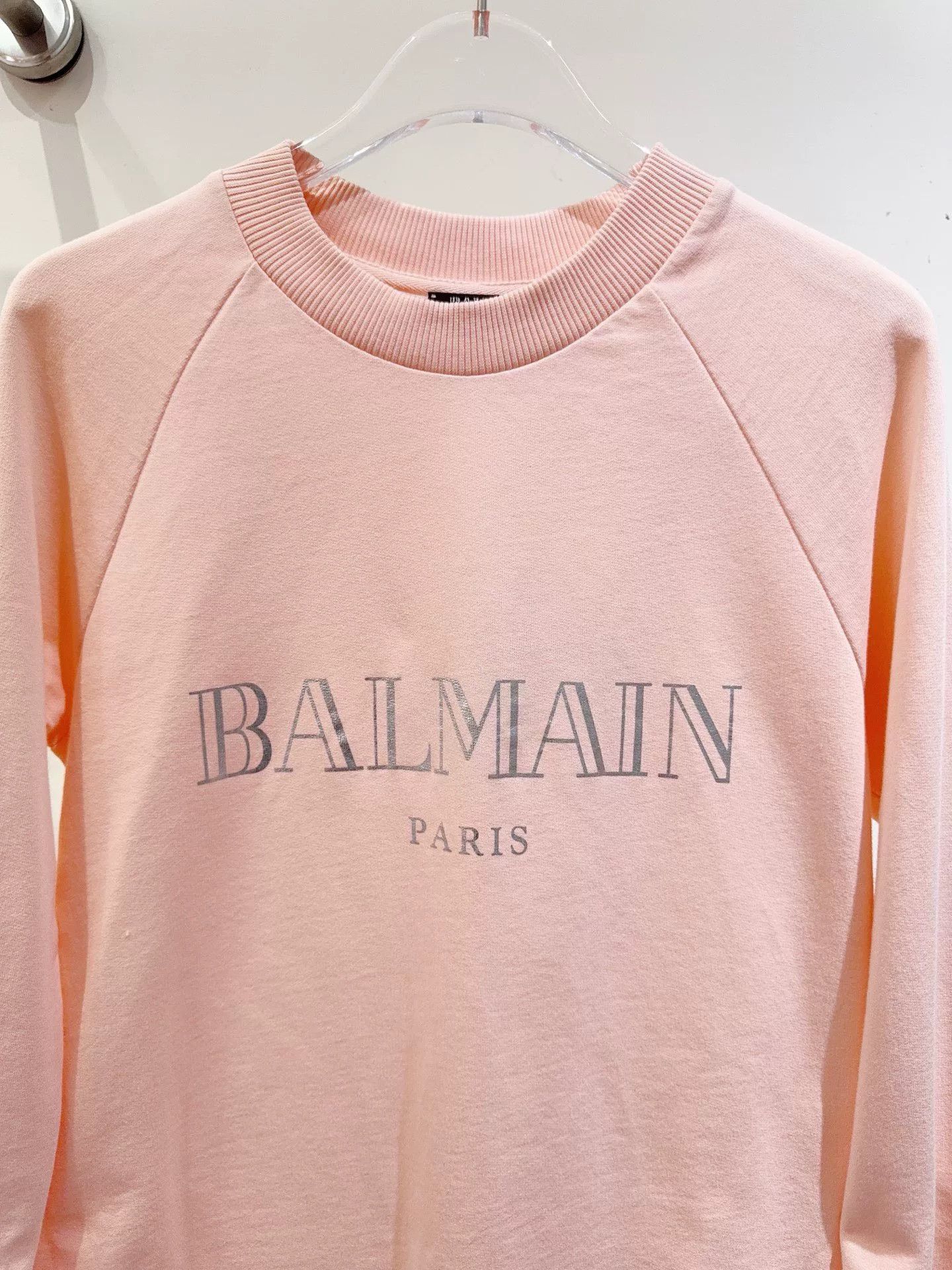 Balmain Balmain Orange-Pink Sweatshirt Size 34 Size XXS / US 00 / IT 34 - 2 Thumbnail