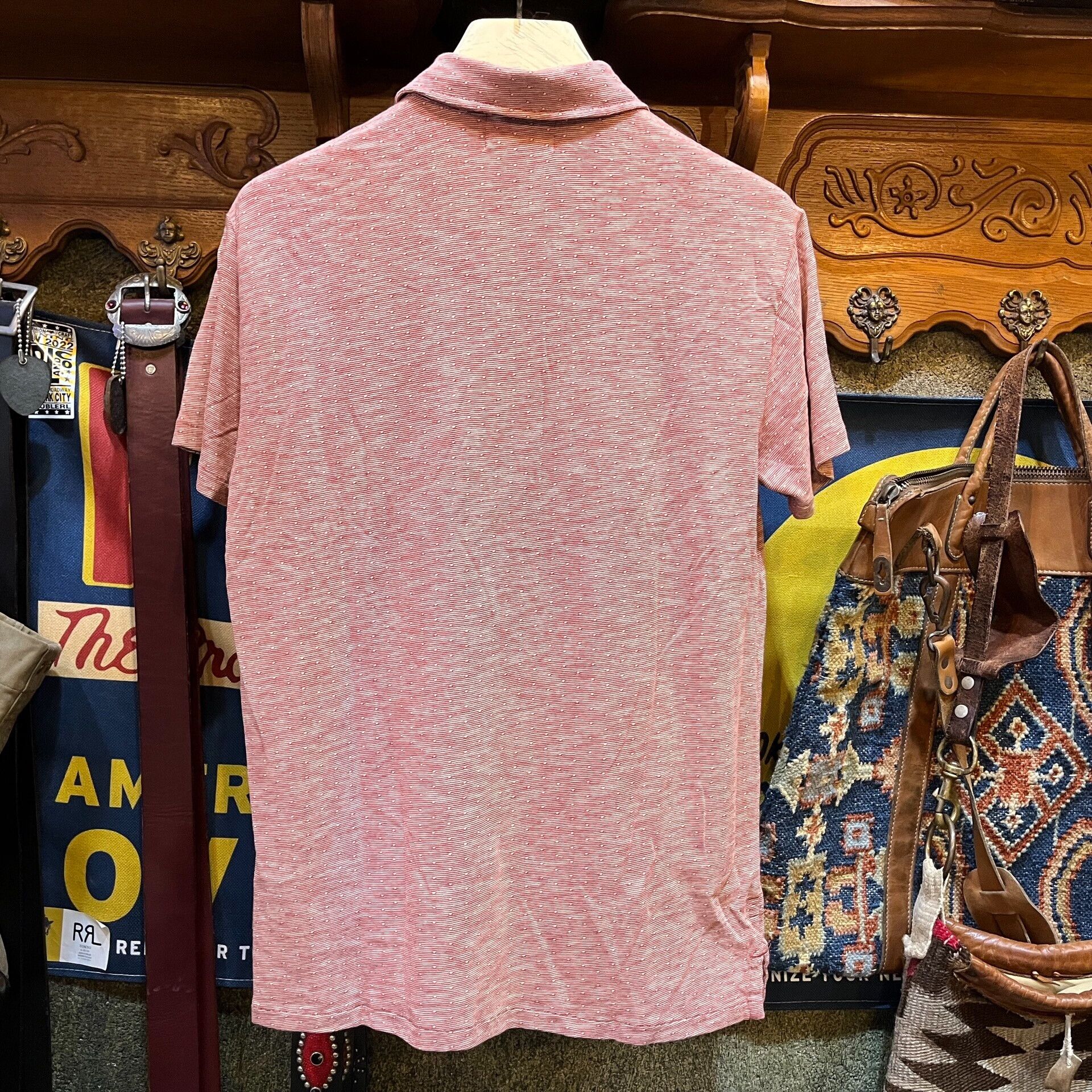 RRL Ralph Lauren RRL Classic Henry Short Sleeve T-Shirt Size US M / EU 48-50 / 2 - 2 Thumbnail