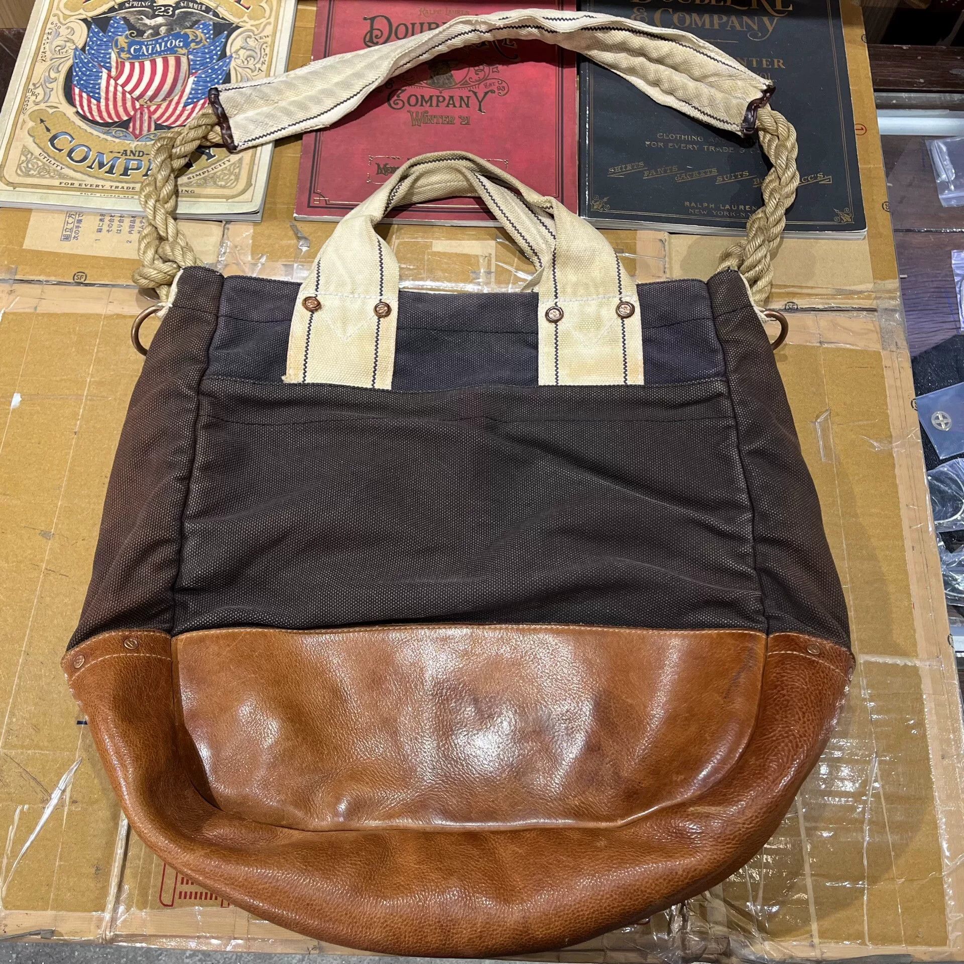 RRL Ralph Lauren RRL Vintage Leather Crossbody Bag Size ONE SIZE - 2 Thumbnail