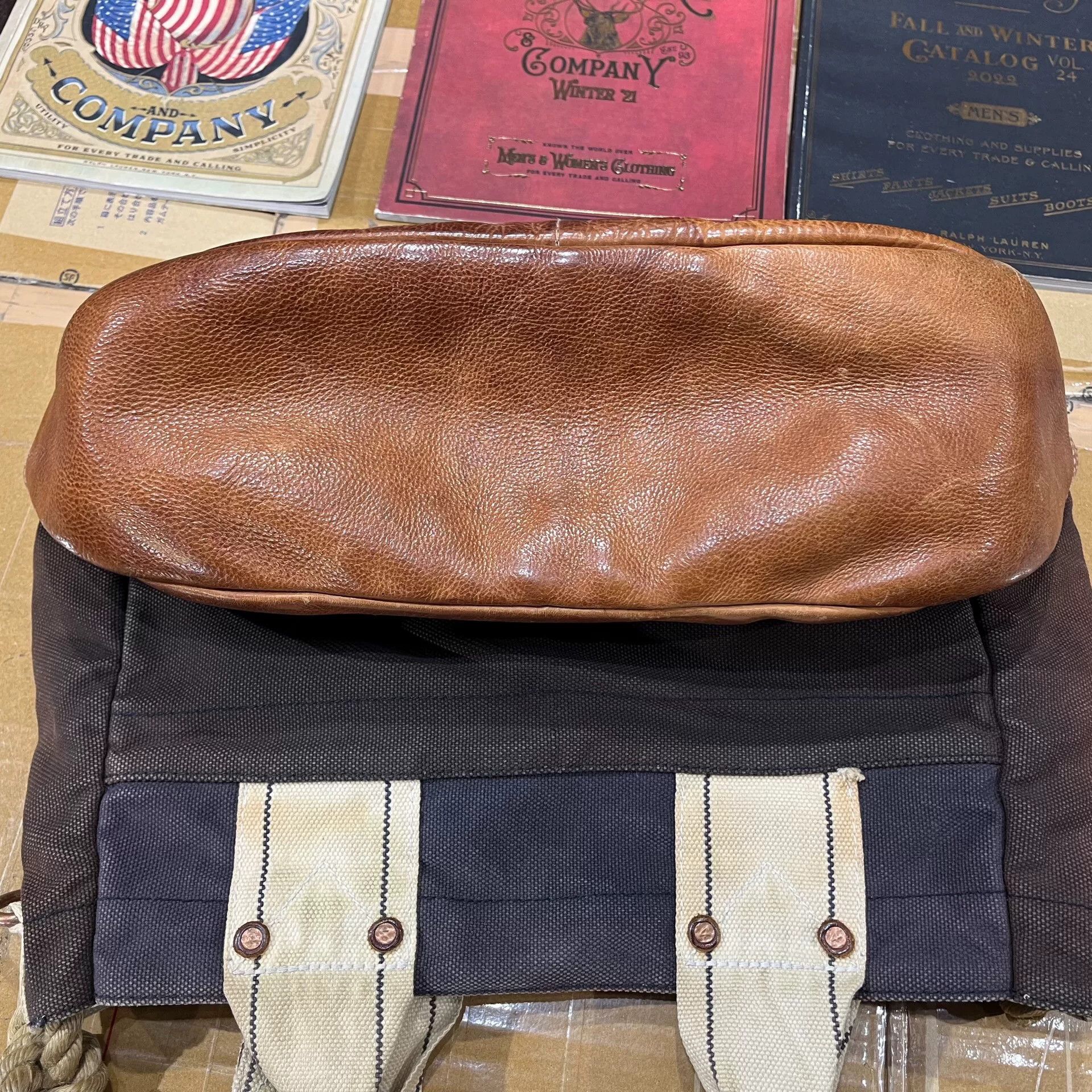 RRL Ralph Lauren RRL Vintage Leather Crossbody Bag Size ONE SIZE - 7 Thumbnail
