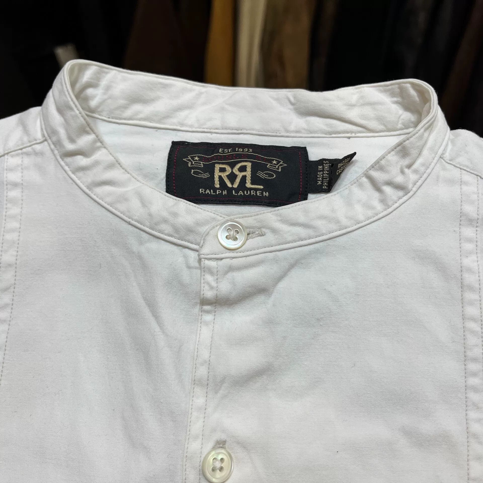 RRL Ralph Lauren RRL Ralph Lauren White Shirt Size US S / EU 44-46 / 1 - 4 Thumbnail