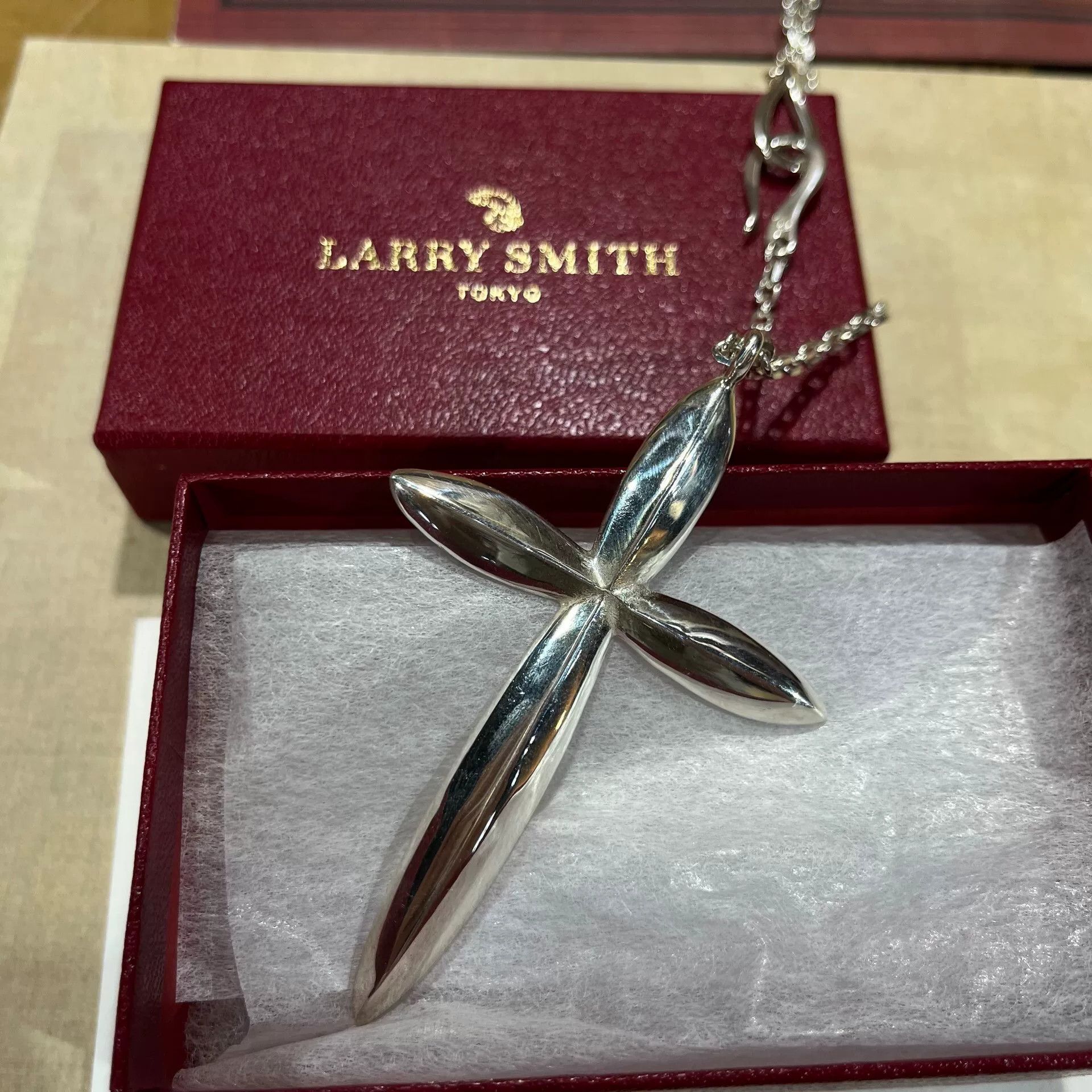 Larry Smith Larry Smith Cross Pendant Necklace Japan Size ONE SIZE - 4 Thumbnail