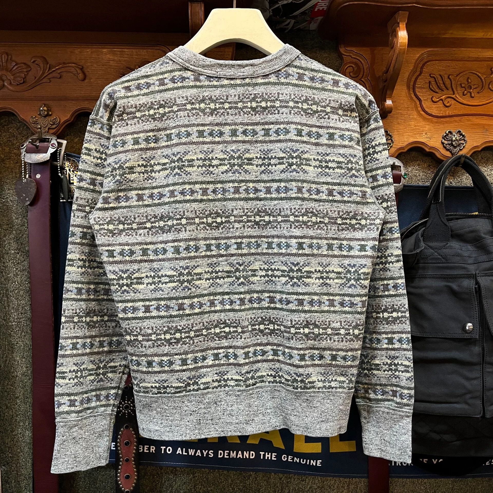 RRL Ralph Lauren Fair Isle Wool Sweater by RRL Size US S / EU 44-46 / 1 - 2 Thumbnail
