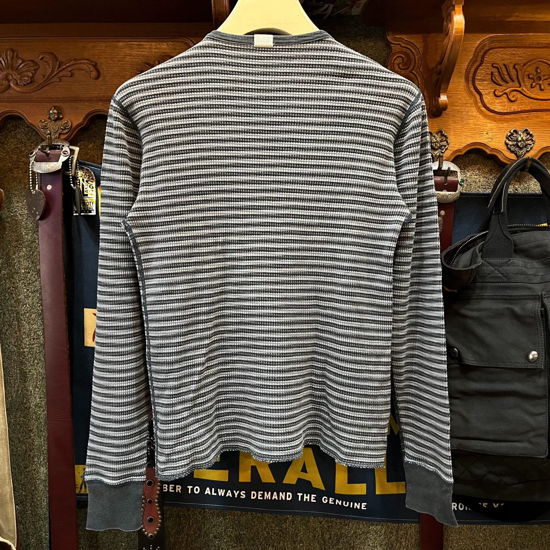 RRL Ralph Lauren RRL Double RL Striped Long Sleeve Shirt Size US S / EU 44-46 / 1 - 2 Thumbnail