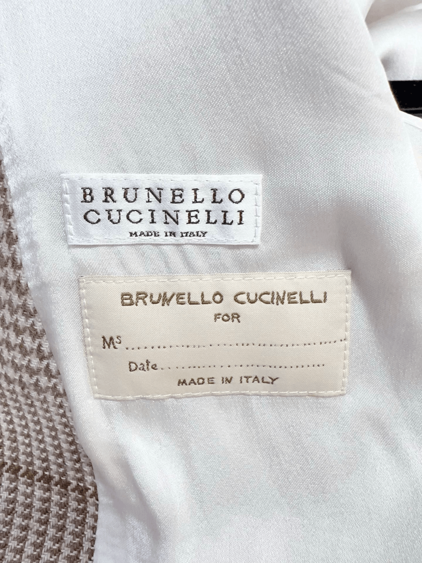Brunello Cucinelli Brunello Cucinelli Linen Jacket Size US S / EU 44-46 / 1 - 4 Thumbnail