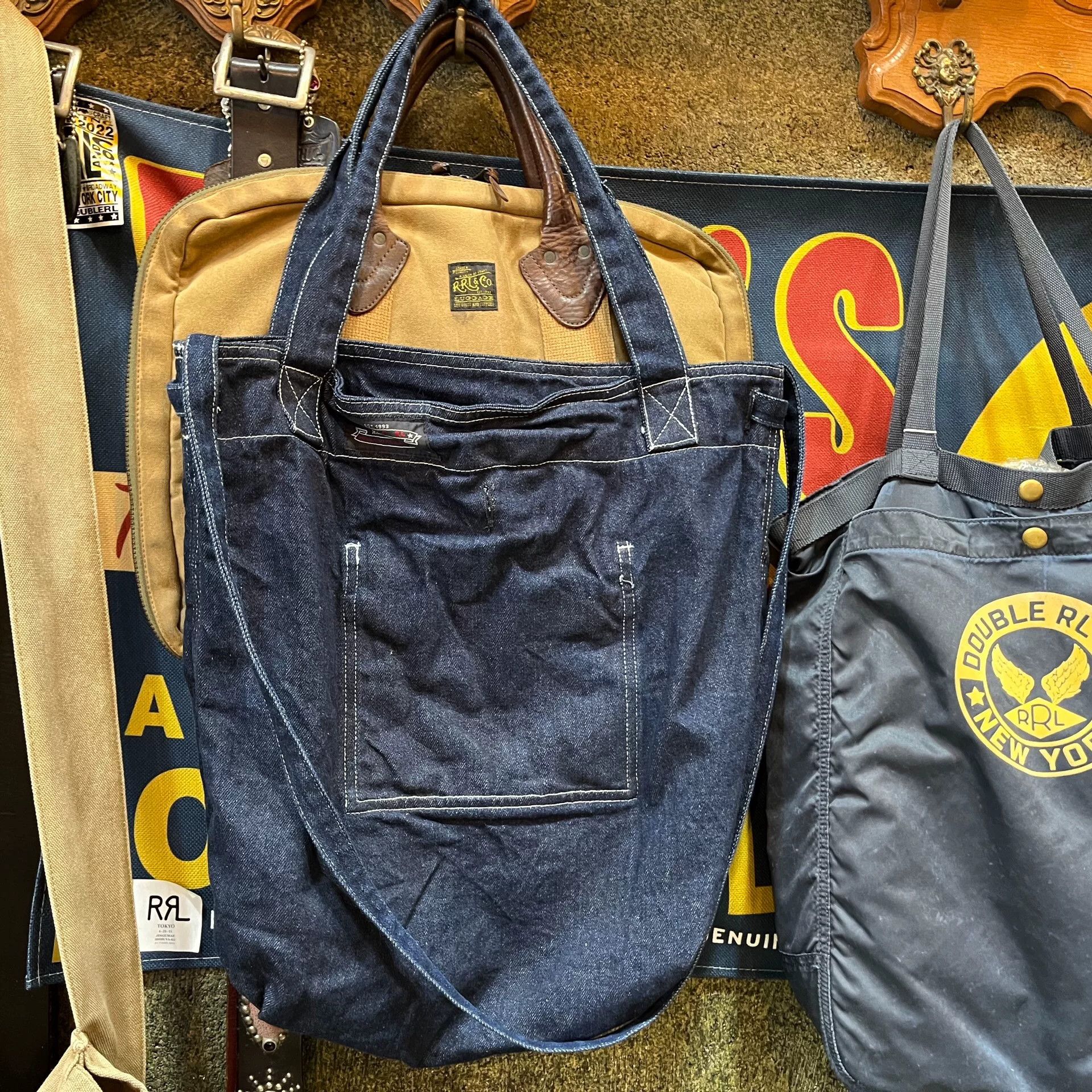 RRL Ralph Lauren RRL Adjustable Strap Handbag Size ONE SIZE - 2 Thumbnail