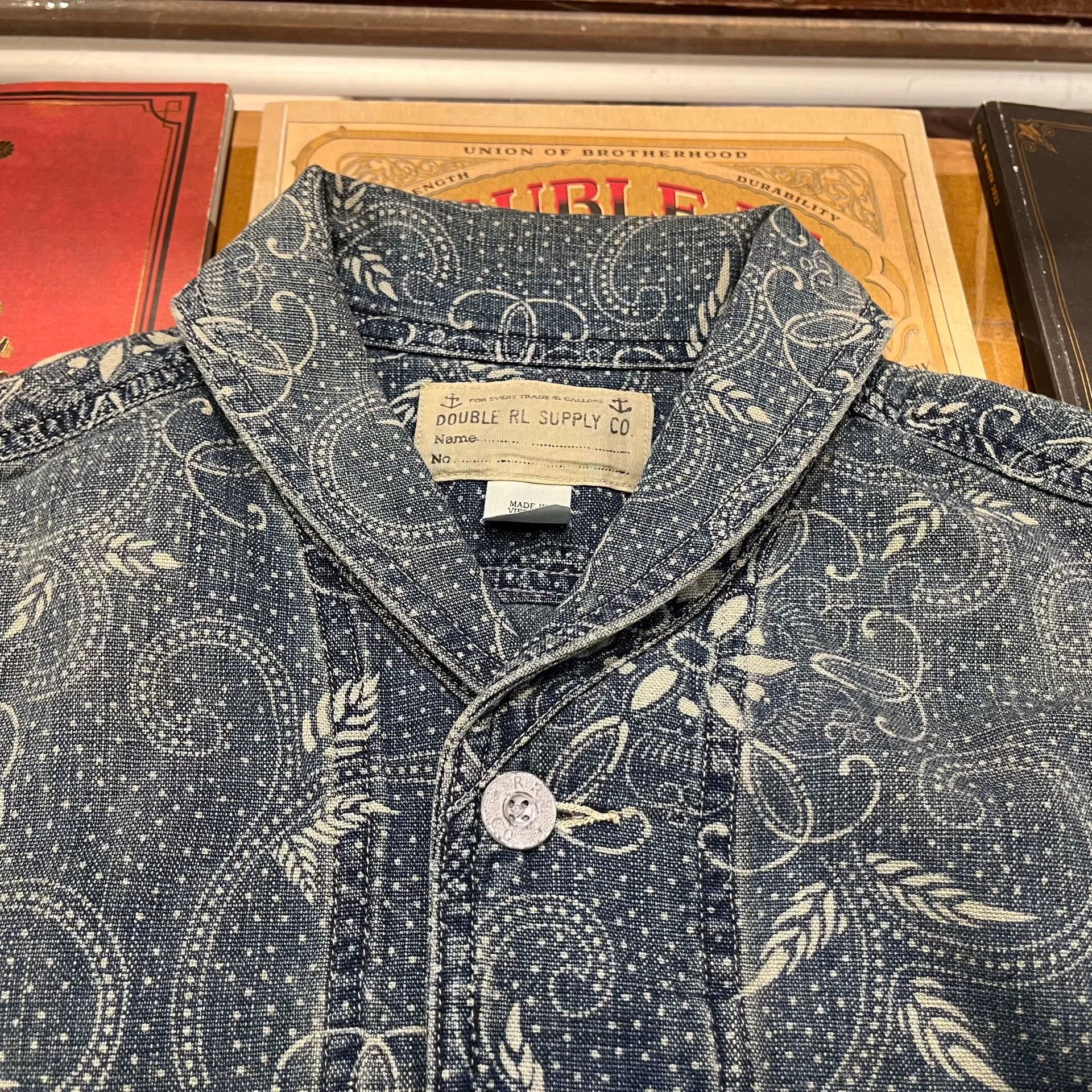 RRL Ralph Lauren Vintage Printed Jacket by Ralph Lauren Size US M / EU 48-50 / 2 - 6 Thumbnail