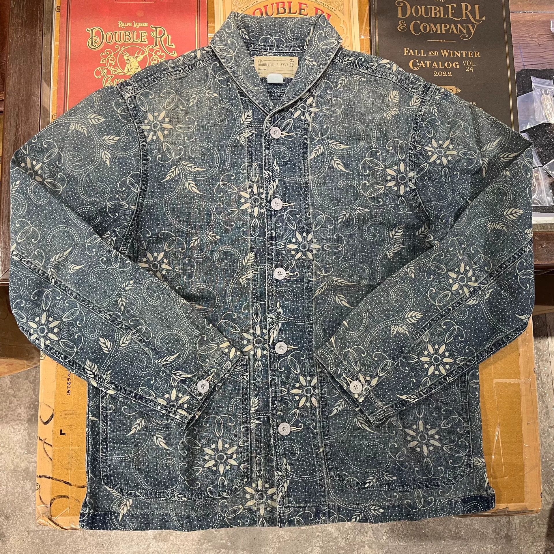 RRL Ralph Lauren Vintage Printed Jacket by Ralph Lauren Size US M / EU 48-50 / 2 - 2 Thumbnail