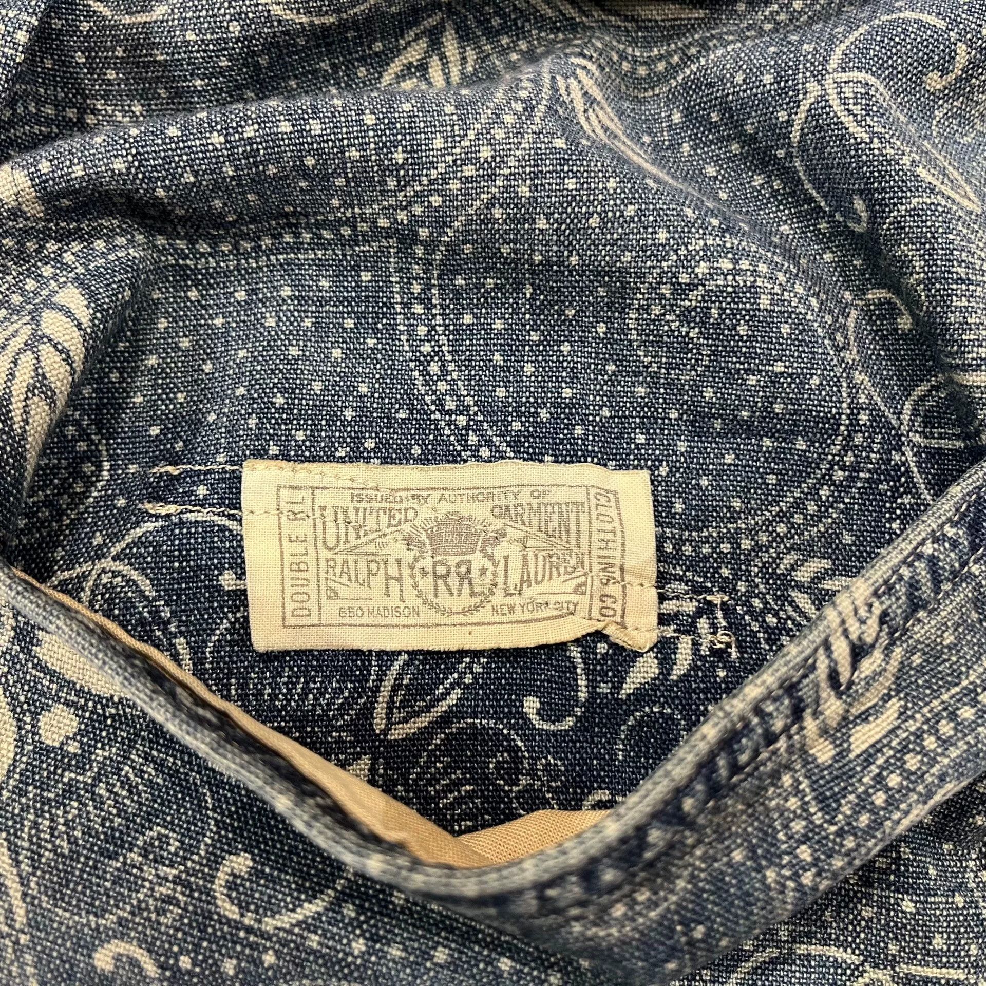 RRL Ralph Lauren Vintage Printed Jacket by Ralph Lauren Size US M / EU 48-50 / 2 - 5 Thumbnail