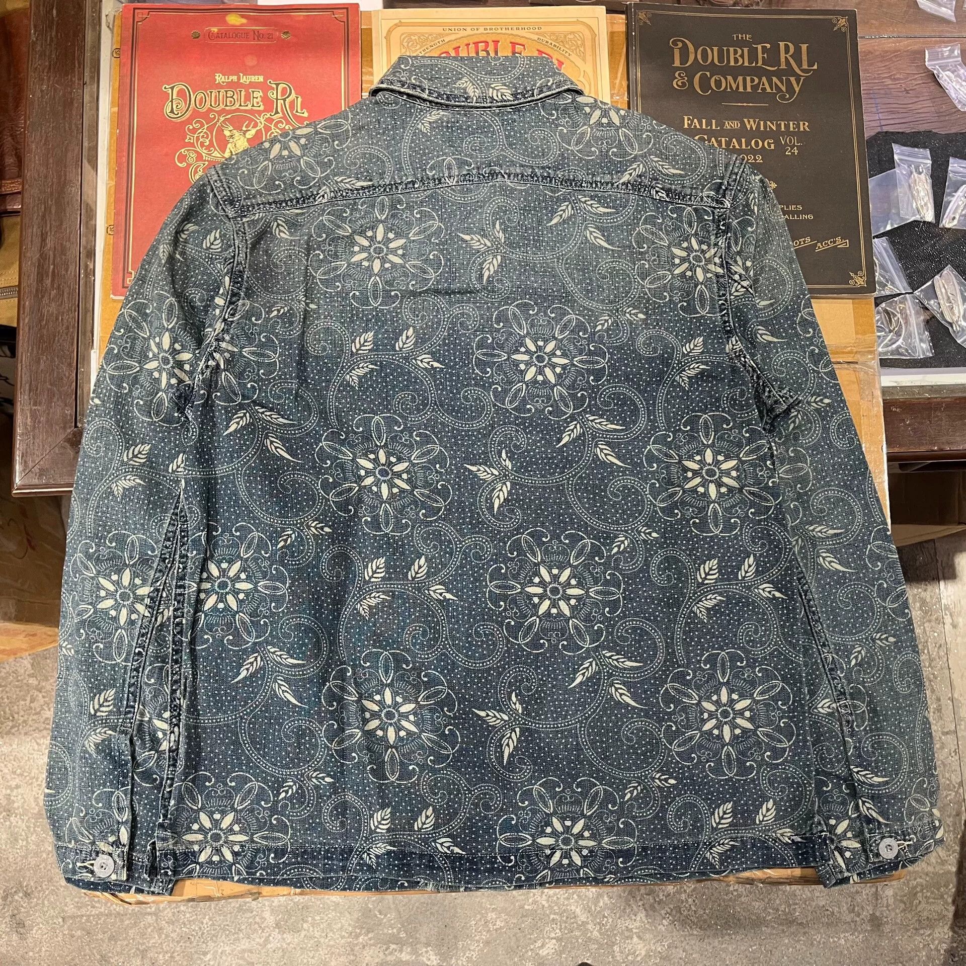 RRL Ralph Lauren Vintage Printed Jacket by Ralph Lauren Size US M / EU 48-50 / 2 - 3 Thumbnail