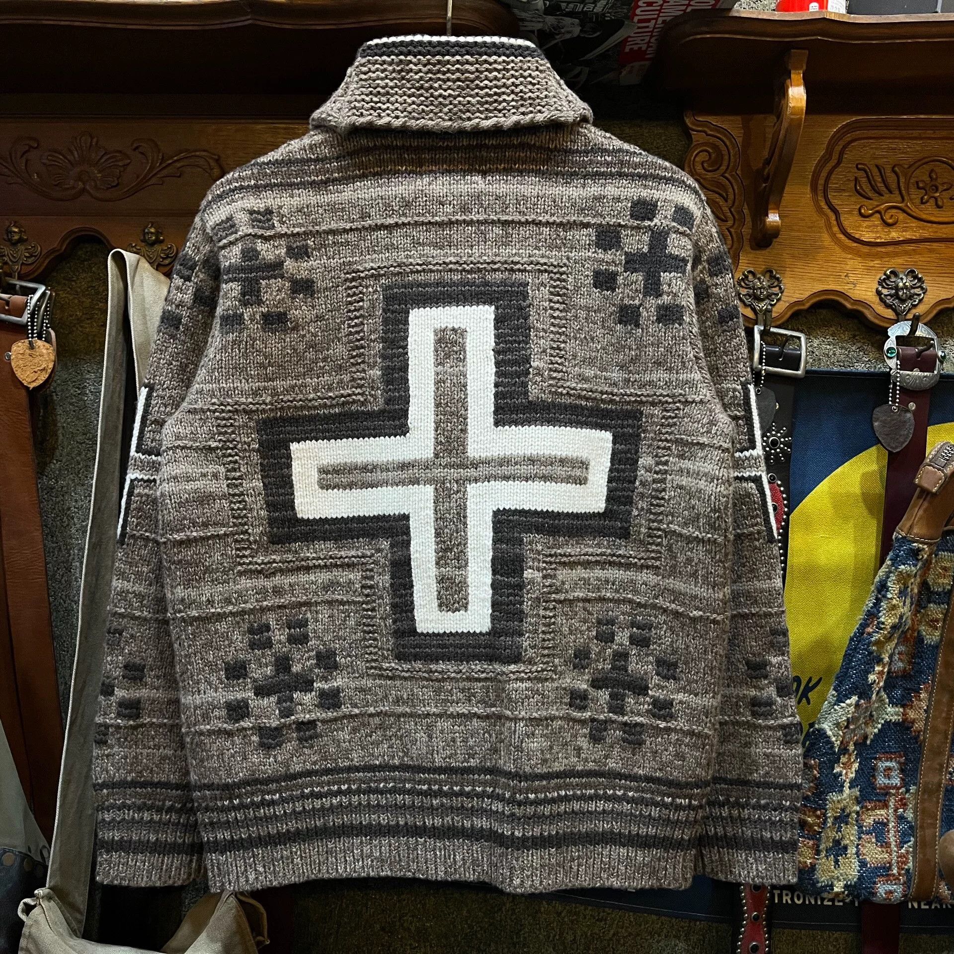 RRL Ralph Lauren Double RL Ralph Lauren Sweater Jacket Size US M / EU 48-50 / 2 - 2 Thumbnail