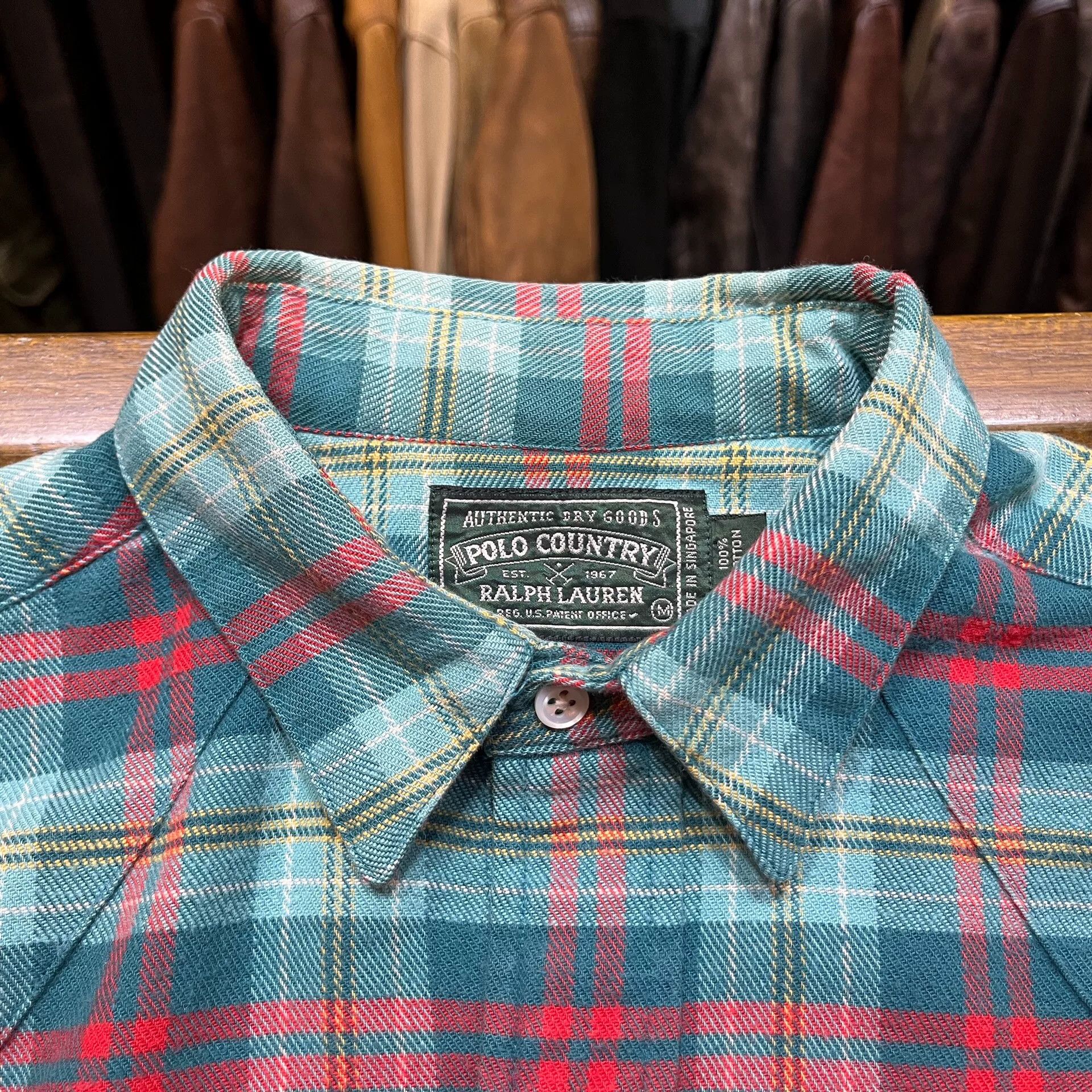 RRL Ralph Lauren Ralph Lauren Double RL Plaid Shirt Size US M / EU 48-50 / 2 - 3 Thumbnail