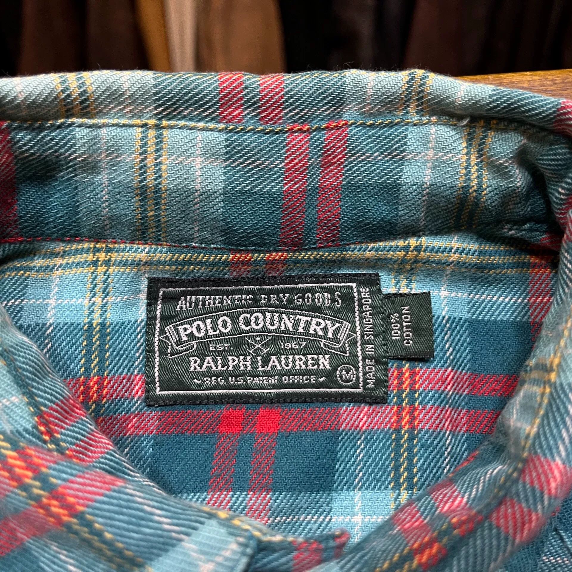 RRL Ralph Lauren Ralph Lauren Double RL Plaid Shirt Size US M / EU 48-50 / 2 - 4 Thumbnail