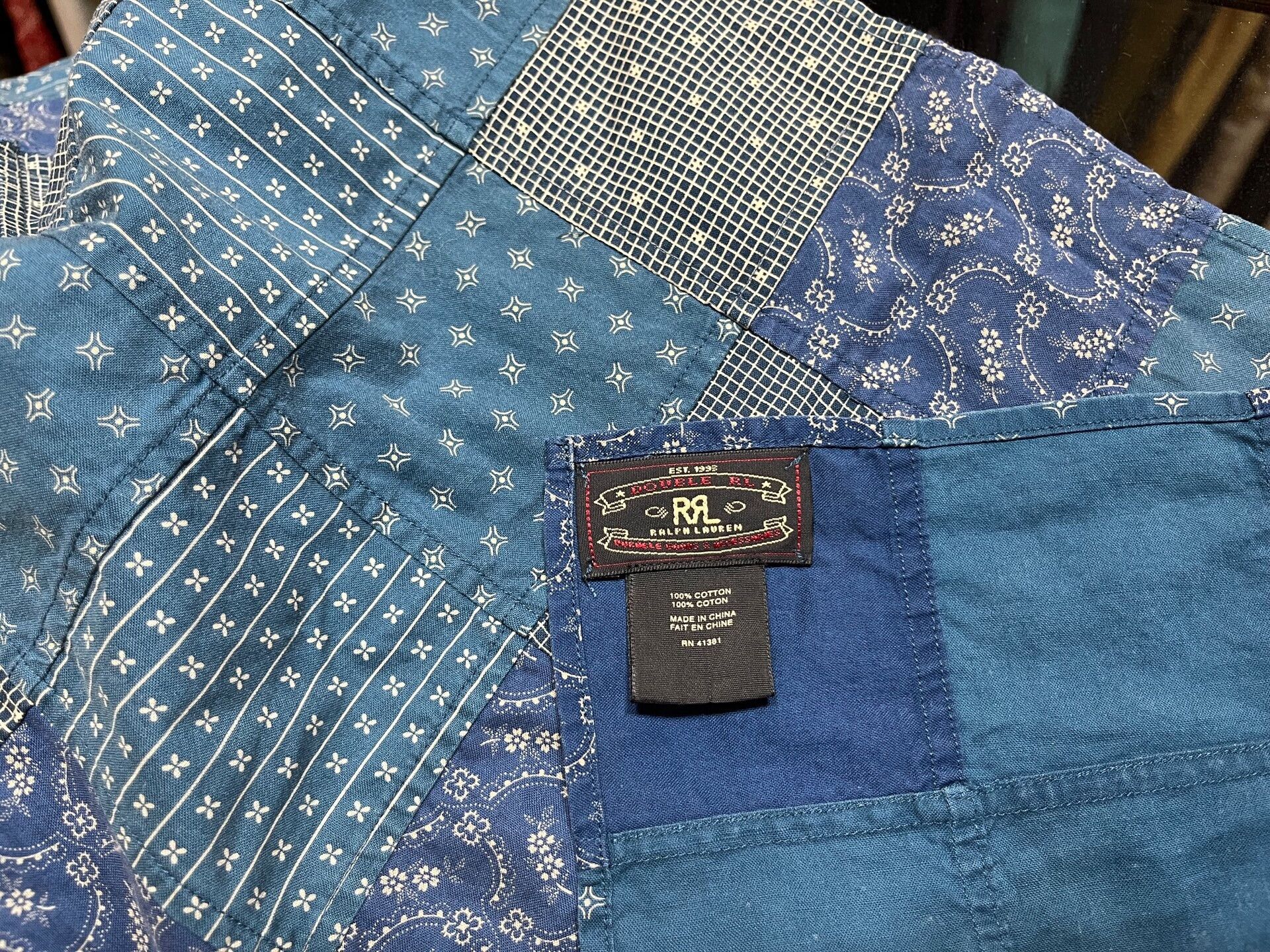 RRL Ralph Lauren RRL Map Print Scarf Size ONE SIZE - 7 Thumbnail