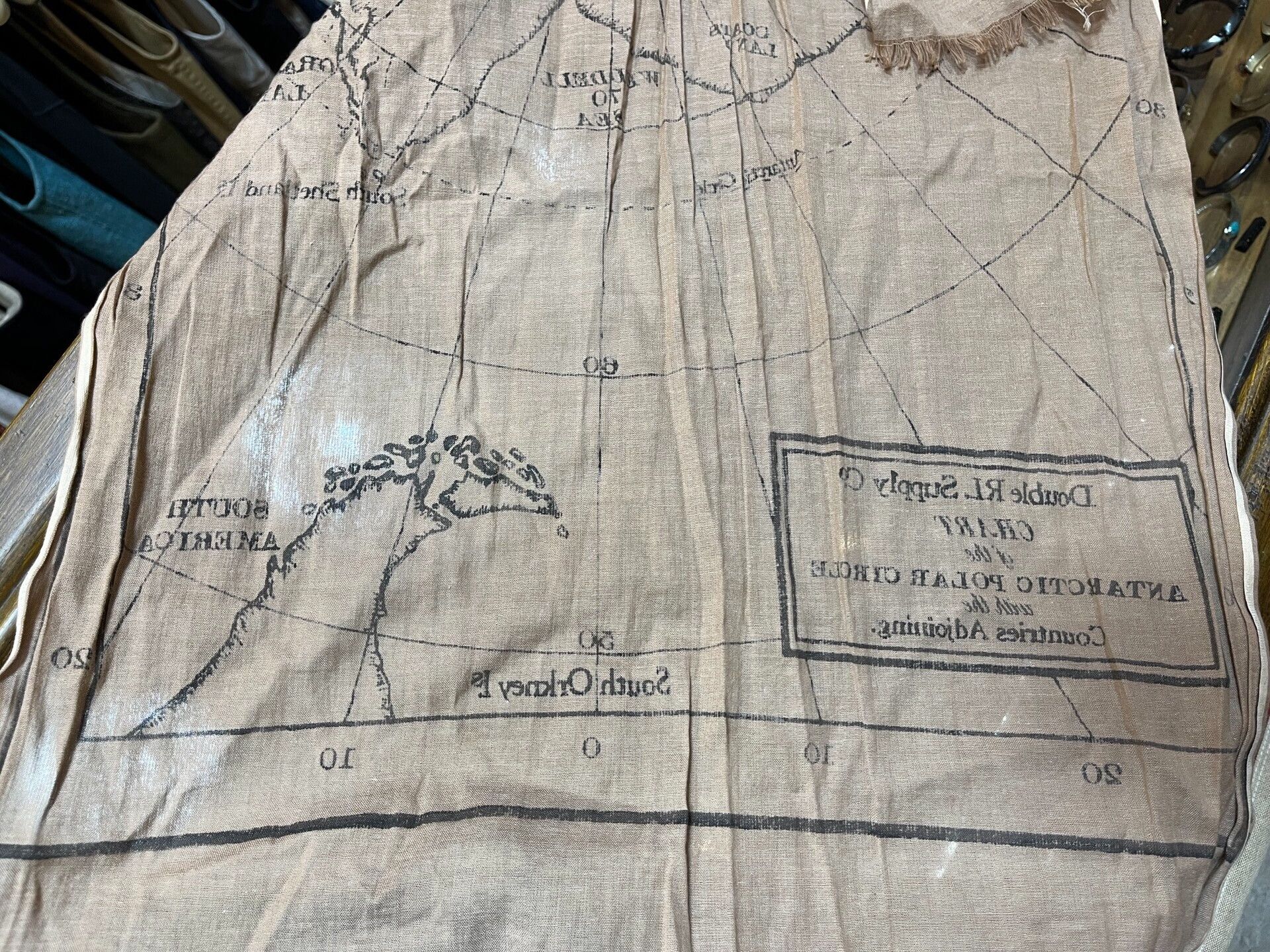 RRL Ralph Lauren RRL Map Print Scarf Size ONE SIZE - 5 Thumbnail