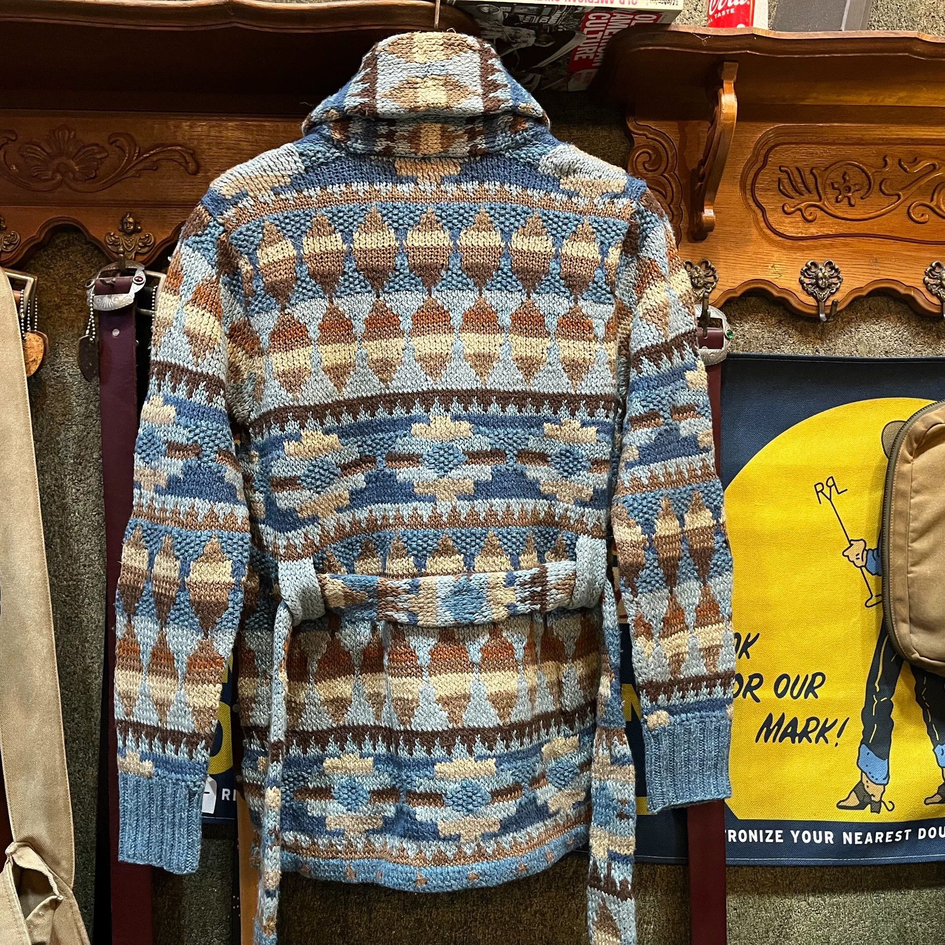 RRL Ralph Lauren RRL Southwest Wool Blend Cardigan Size US S / EU 44-46 / 1 - 2 Thumbnail