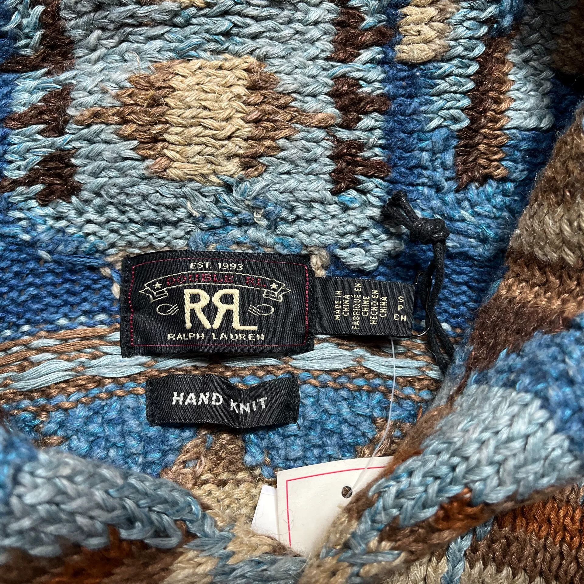 RRL Ralph Lauren RRL Southwest Wool Blend Cardigan Size US S / EU 44-46 / 1 - 4 Thumbnail