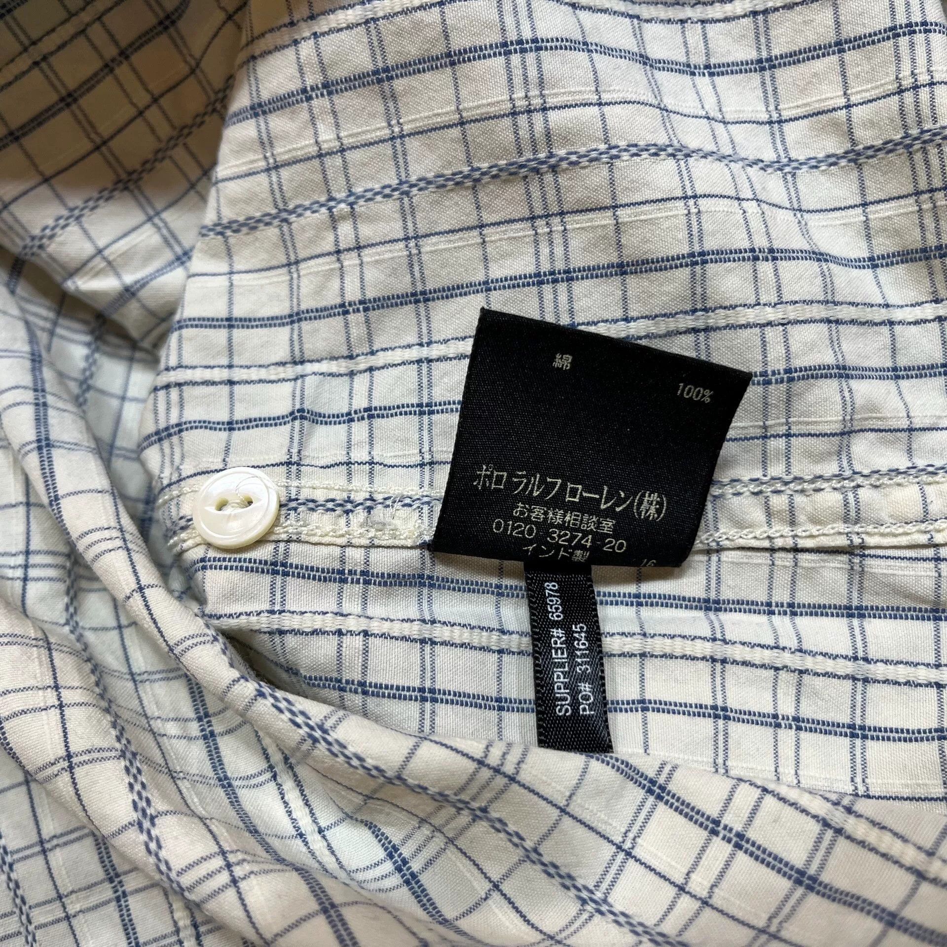 RRL Ralph Lauren RRL Plaid Button-Up Shirt by Ralph Lauren Size US M / EU 48-50 / 2 - 4 Thumbnail