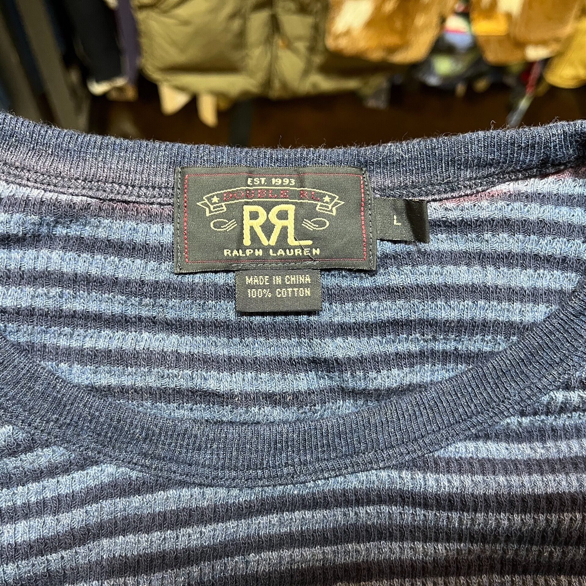 RRL Ralph Lauren RRL Classic Long Sleeve Shirt Size US L / EU 52-54 / 3 - 3 Thumbnail