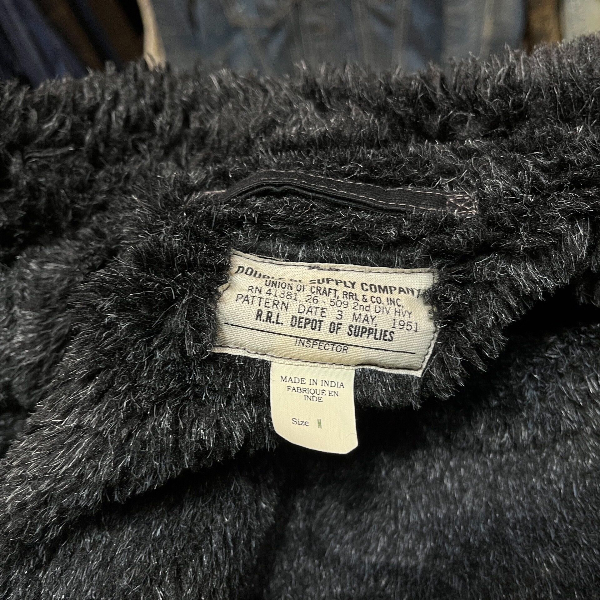 RRL Ralph Lauren RRL Faux Fur Jacket for Autumn Winter Size US M / EU 48-50 / 2 - 3 Thumbnail
