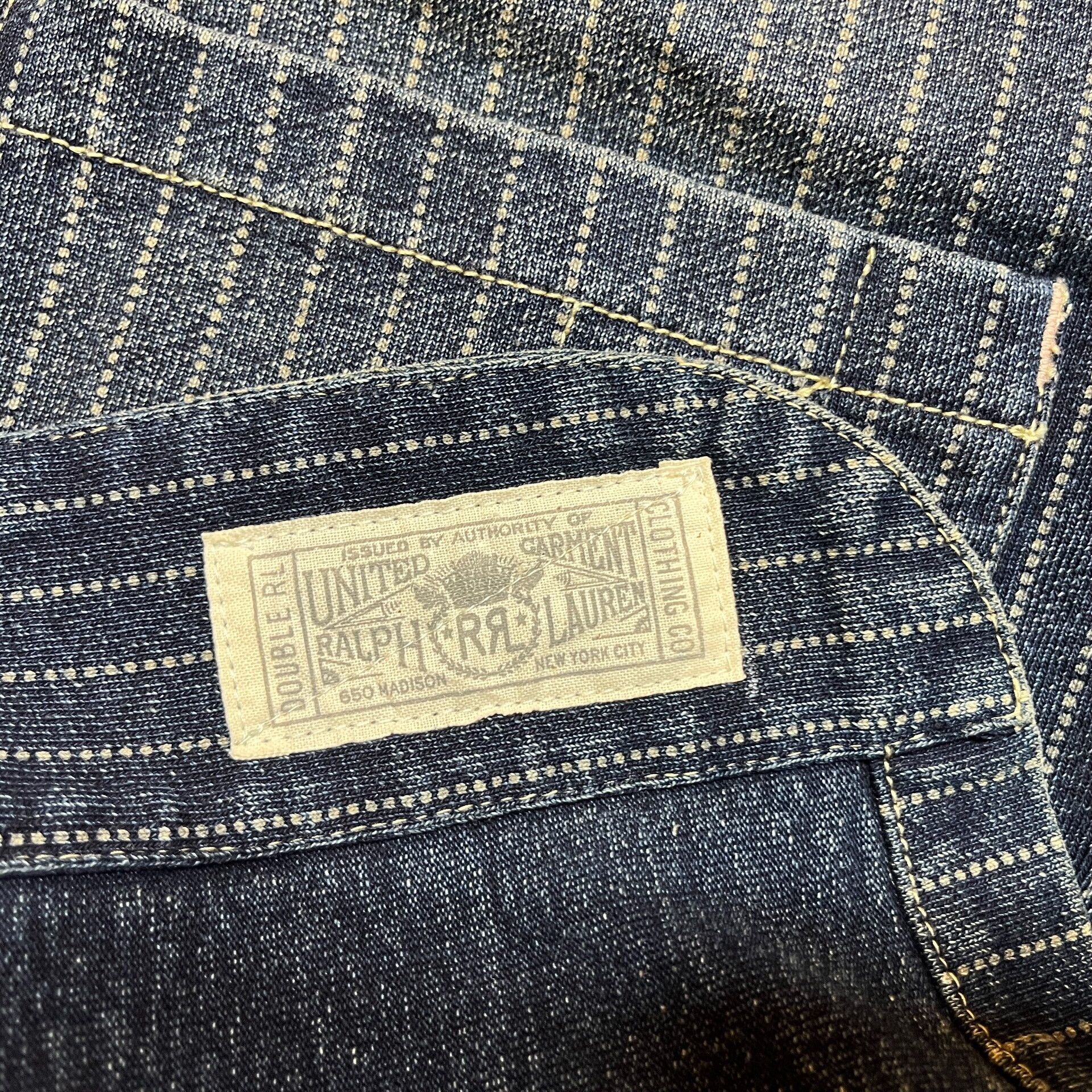 RRL Denim Engineer Jacket with Tags display picture 1