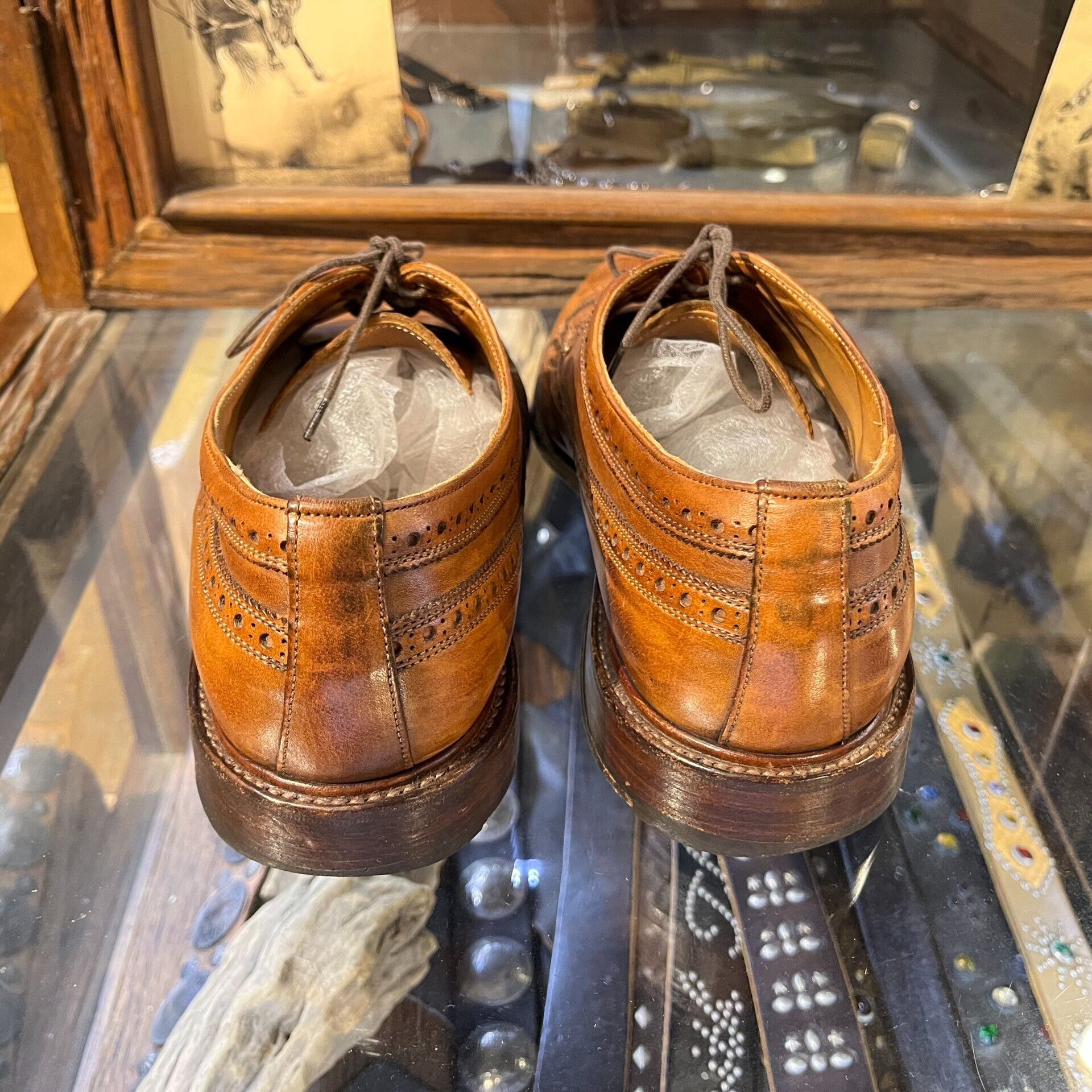 RRL Ralph Lauren RRL Brogue Leather Shoes Size 9.5 Size US 9.5 / EU 42-43 - 5 Thumbnail