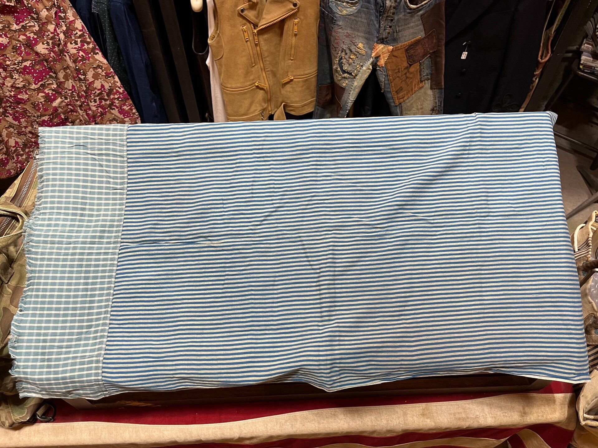 RRL Ralph Lauren RRL Stripe Scarf by Ralph Lauren Size ONE SIZE - 4 Thumbnail