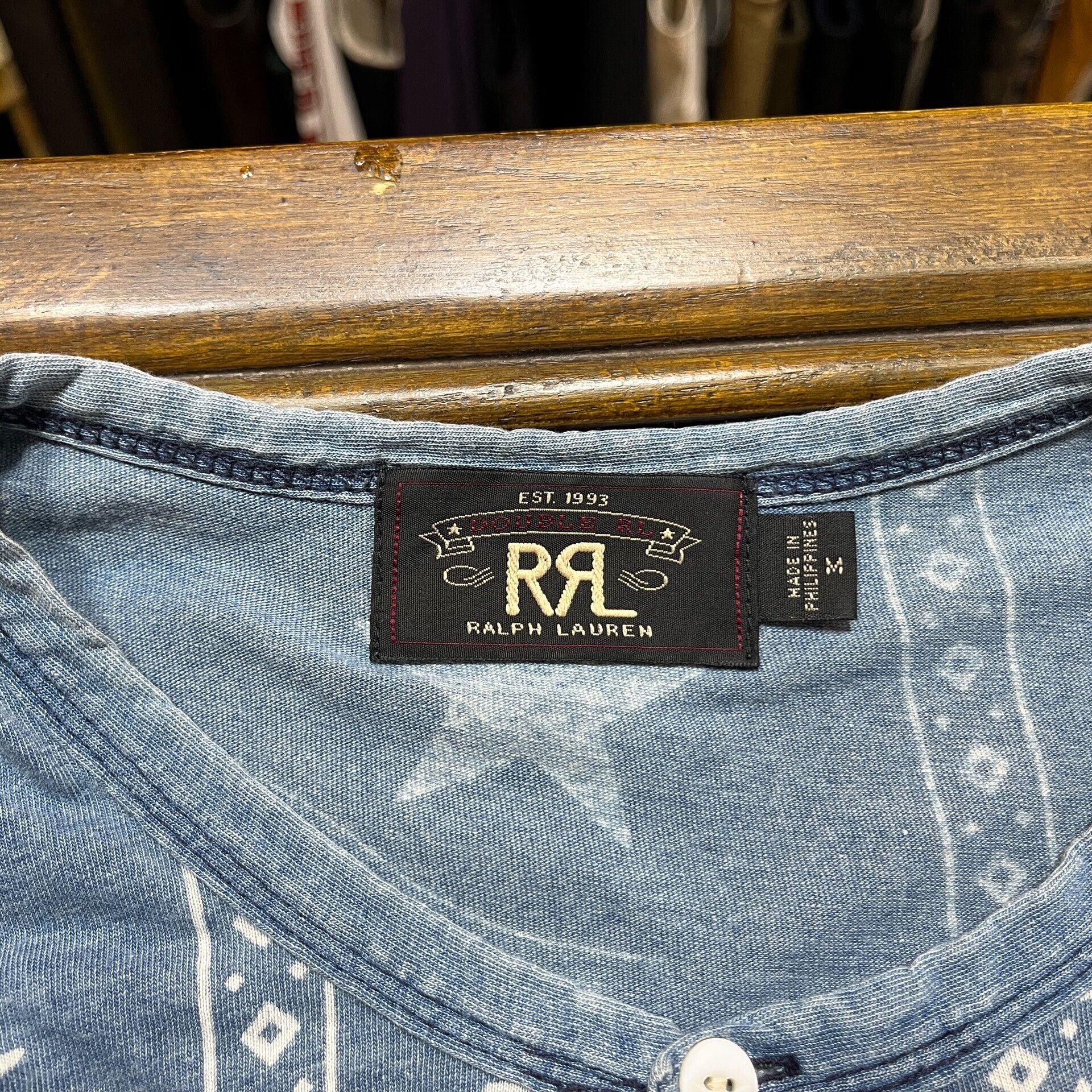 RRL Ralph Lauren RRL Henry T-Shirt Short Sleeve Size US M / EU 48-50 / 2 - 3 Thumbnail