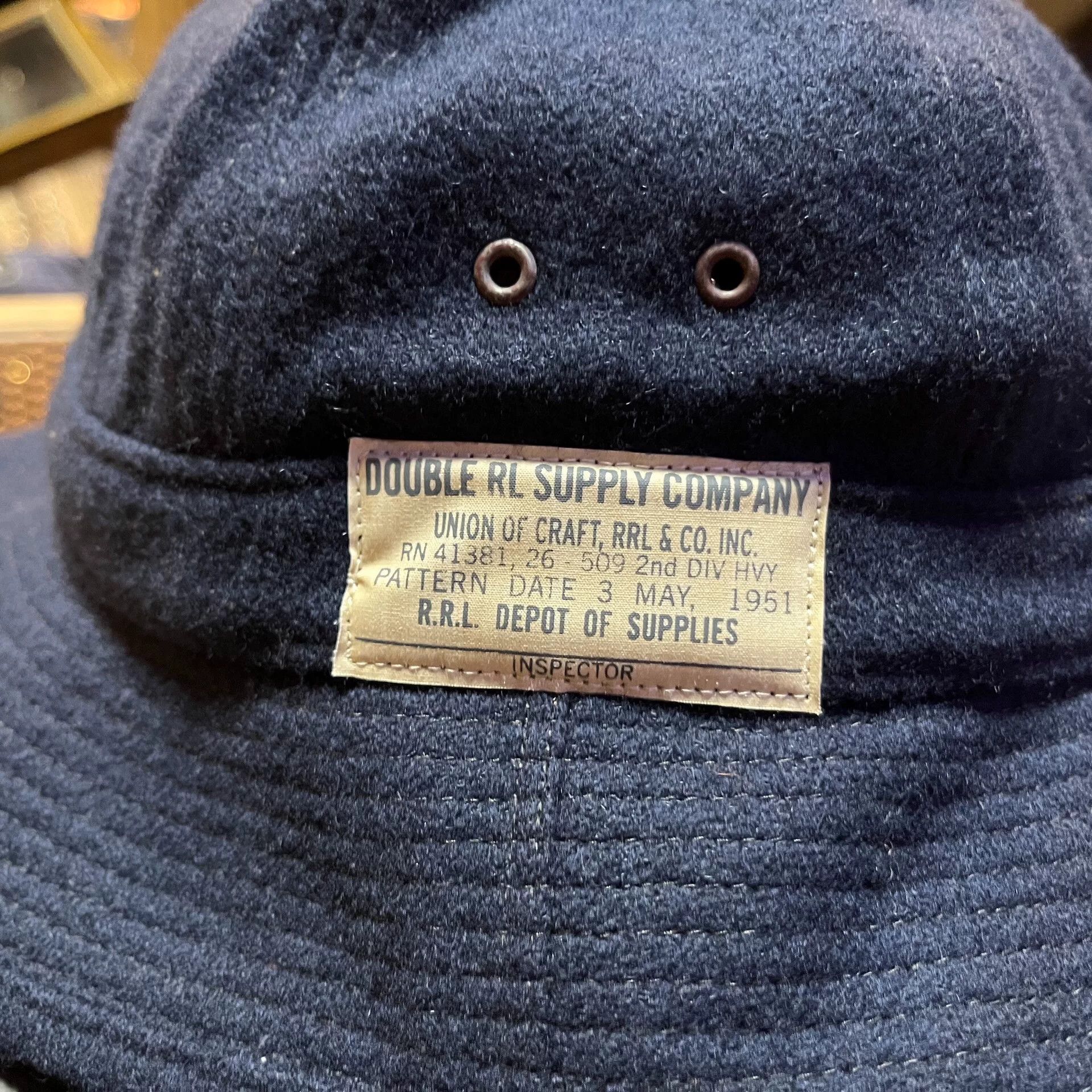 RRL Ralph Lauren RRL Wool Blend Bucket Hat Size ONE SIZE - 2 Thumbnail